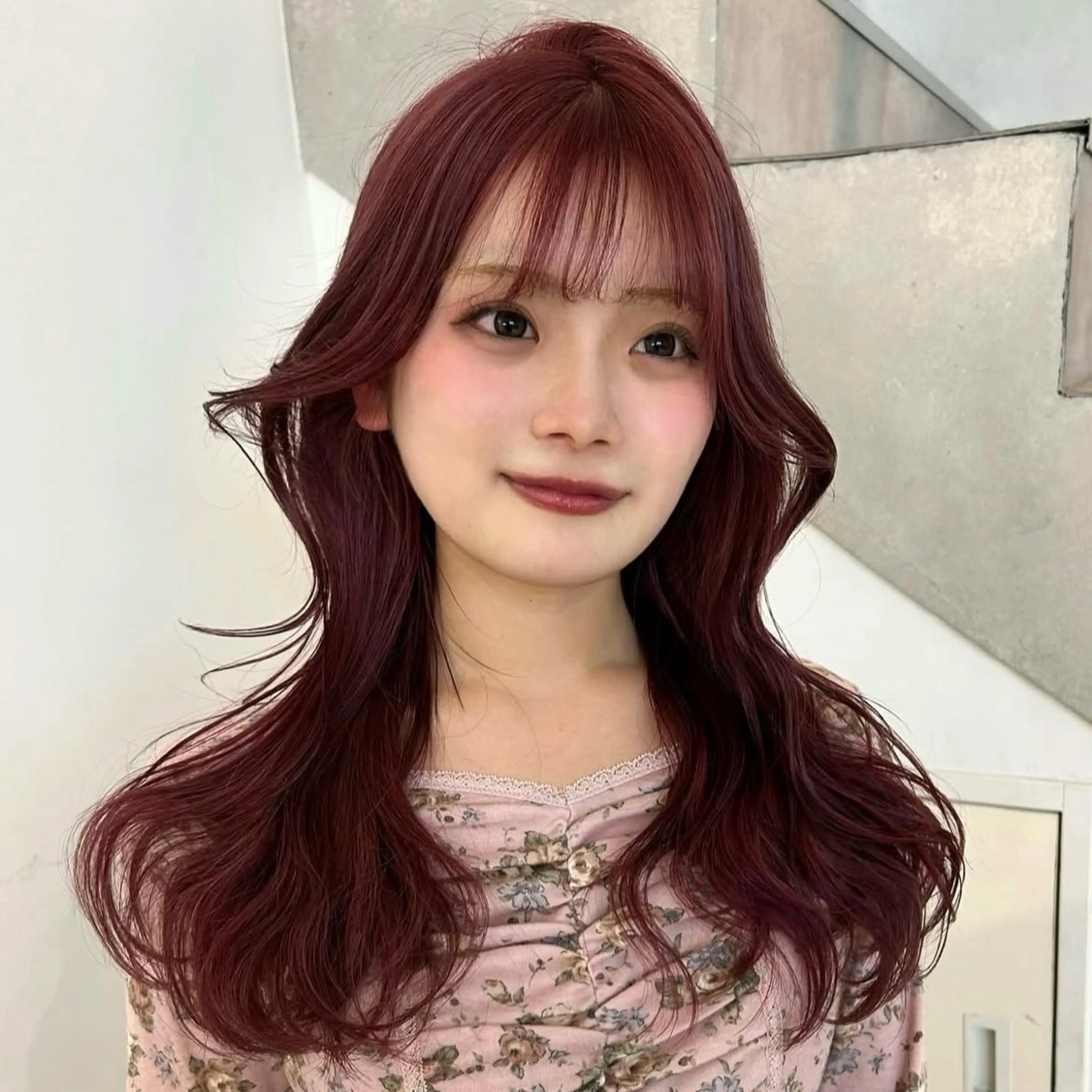 カラー ハッシュレイヤー/ ハイトーン/senaのヘアスタイル