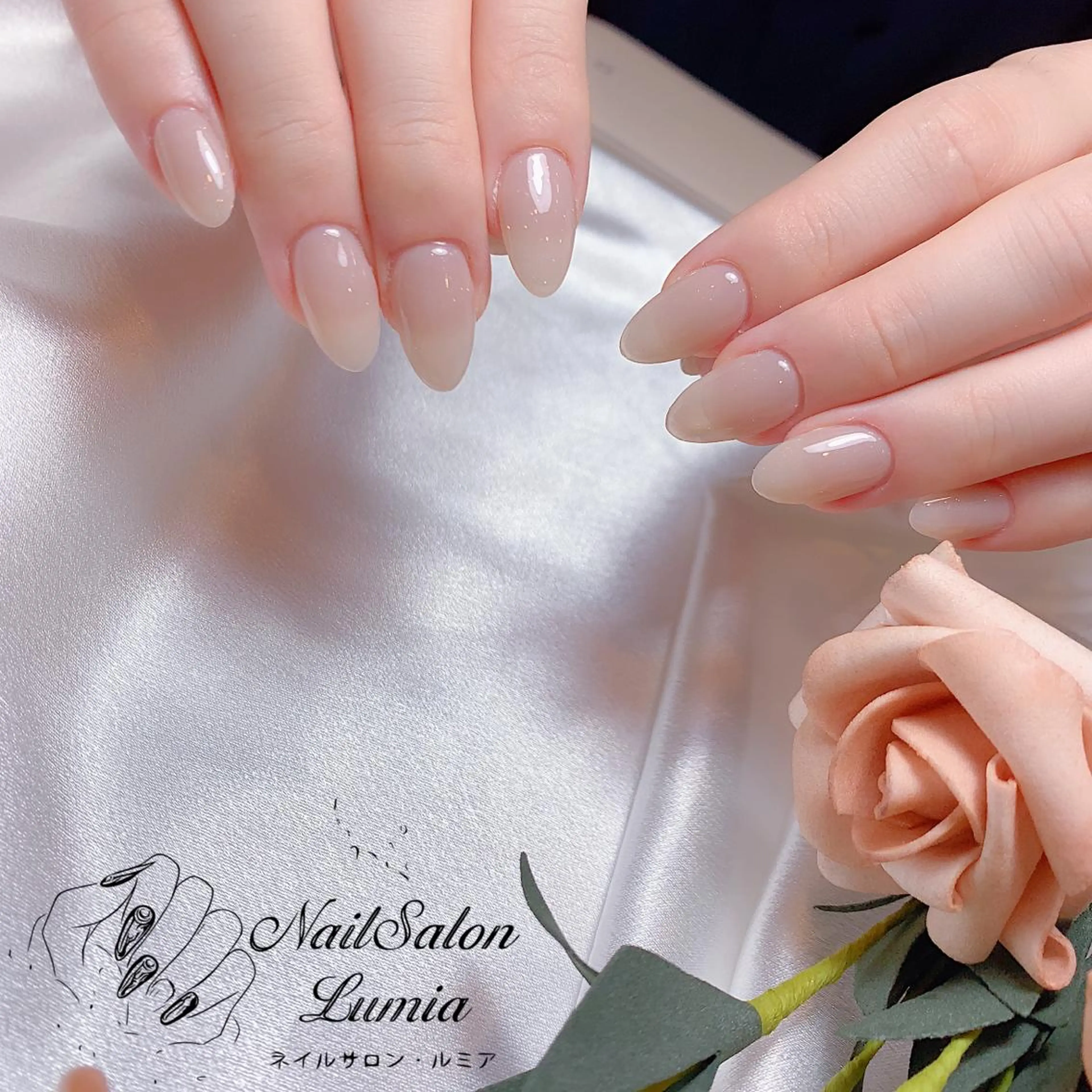 ネイル ハンドネイル ネイルサロン ルミア Lumia 店長のネイルデザイン
