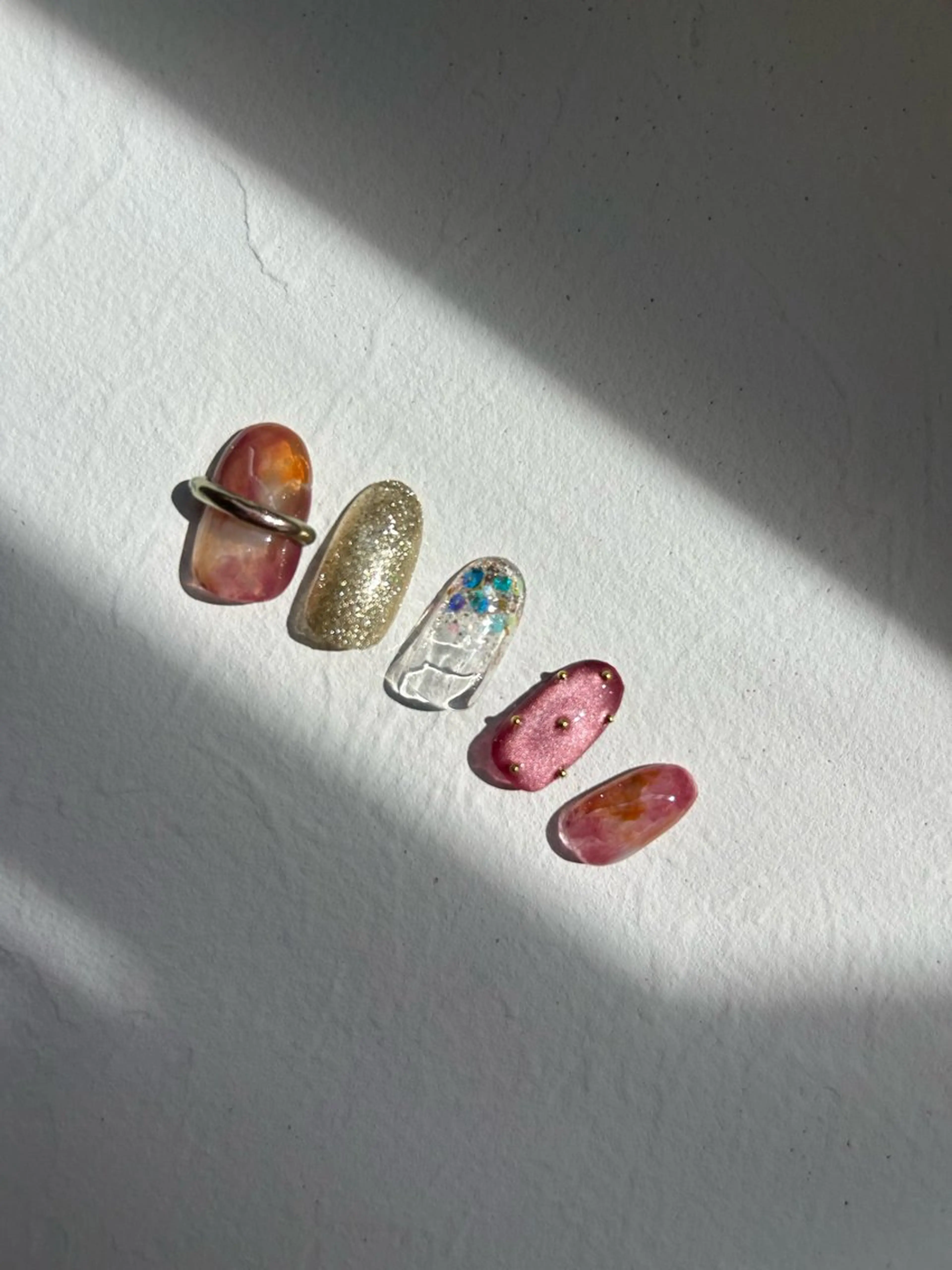 ネイル ハンドネイル フットネイル 𐂃 colorer𐂃のネイルデザイン