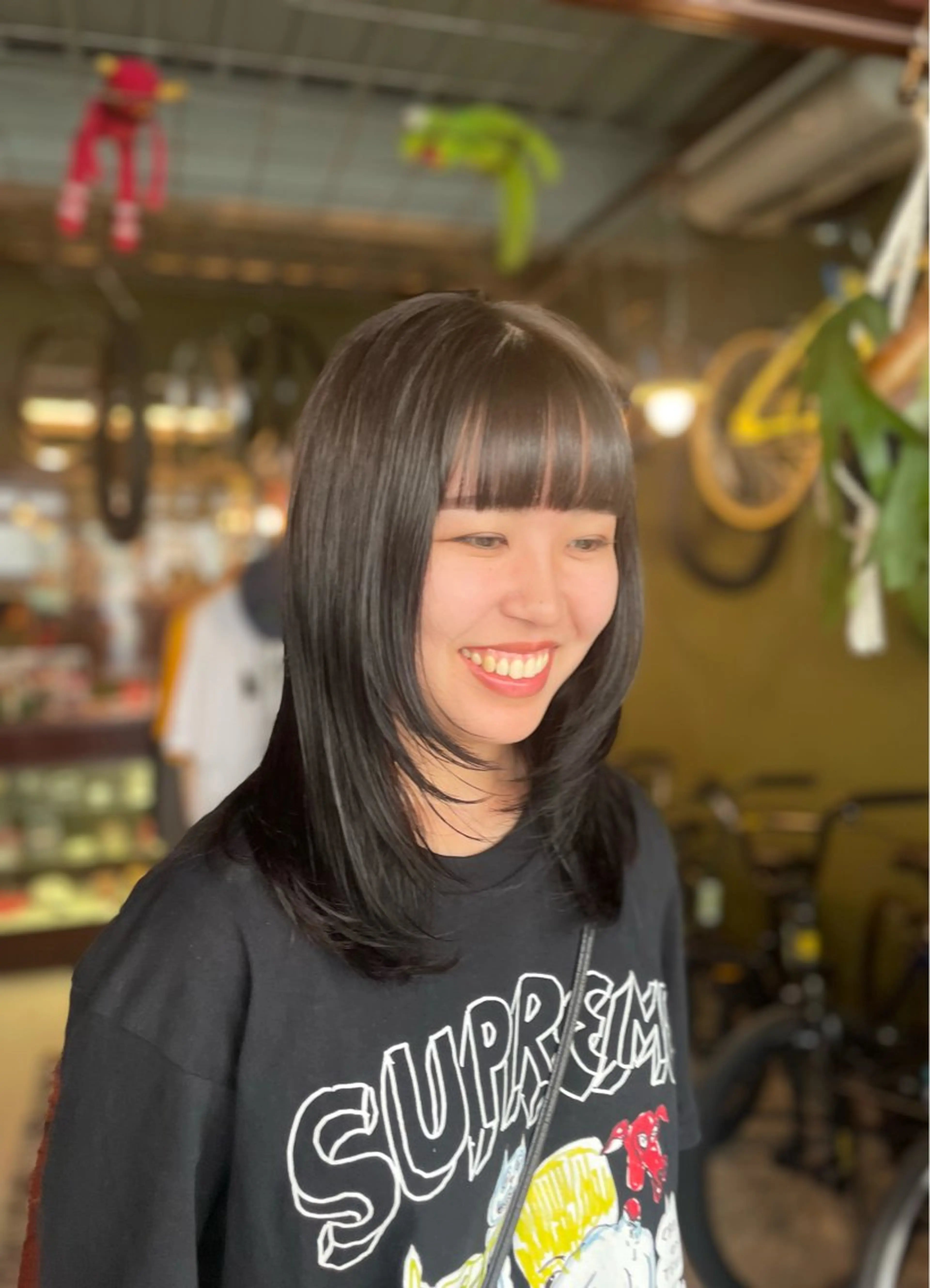 ミディアム カラー PATH-hair. storeのヘアスタイル