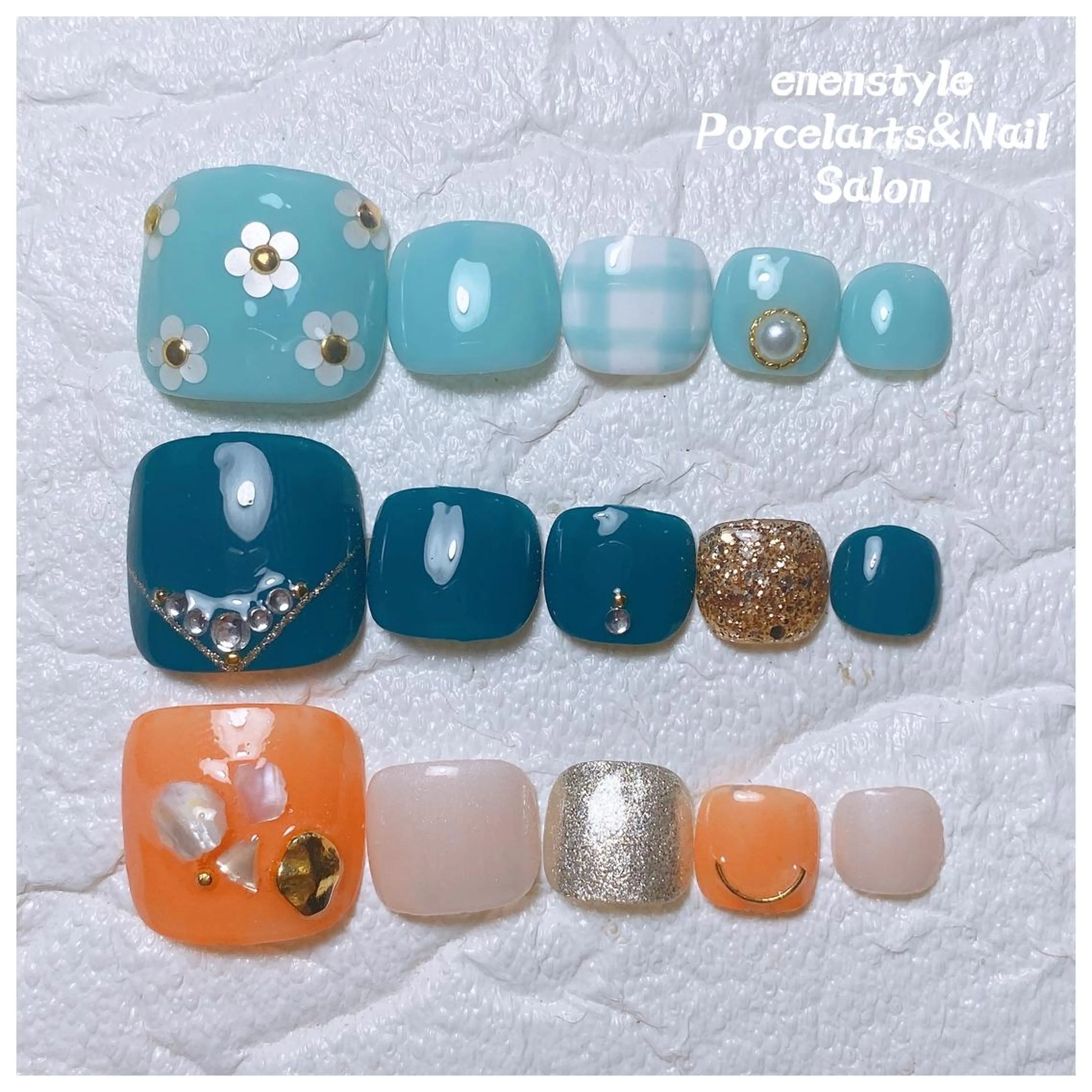 ミディアム ネイル 👑enen style👑のネイルデザイン