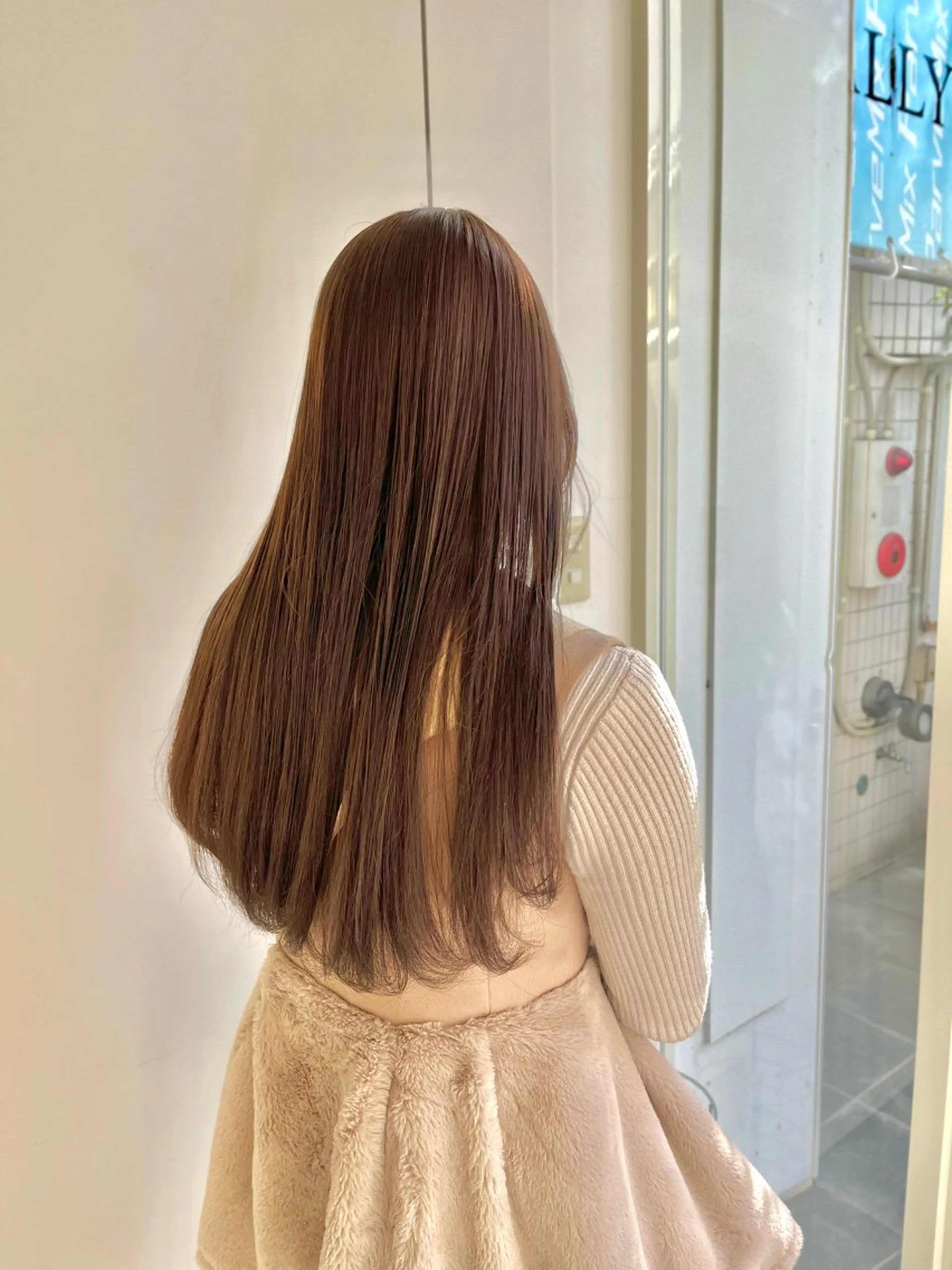 ロング カラー ヘアカラー トリートメント ParveMix￤ 大賀さつき🍨🤍のヘアスタイル