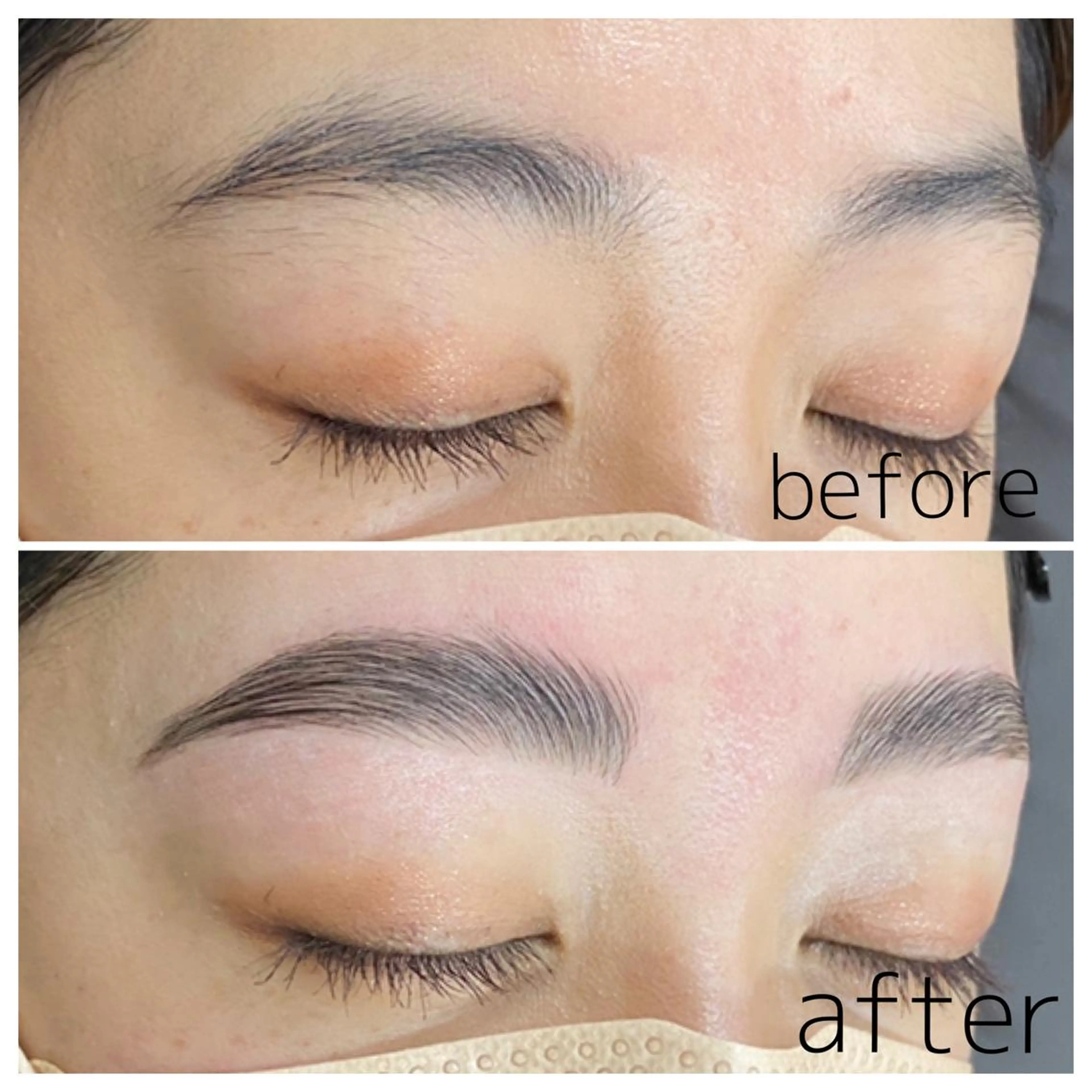 アイブロウ ハリウッドブロウリフト URI nail89所属・URI nail89の眉毛・アイブロウイメージ