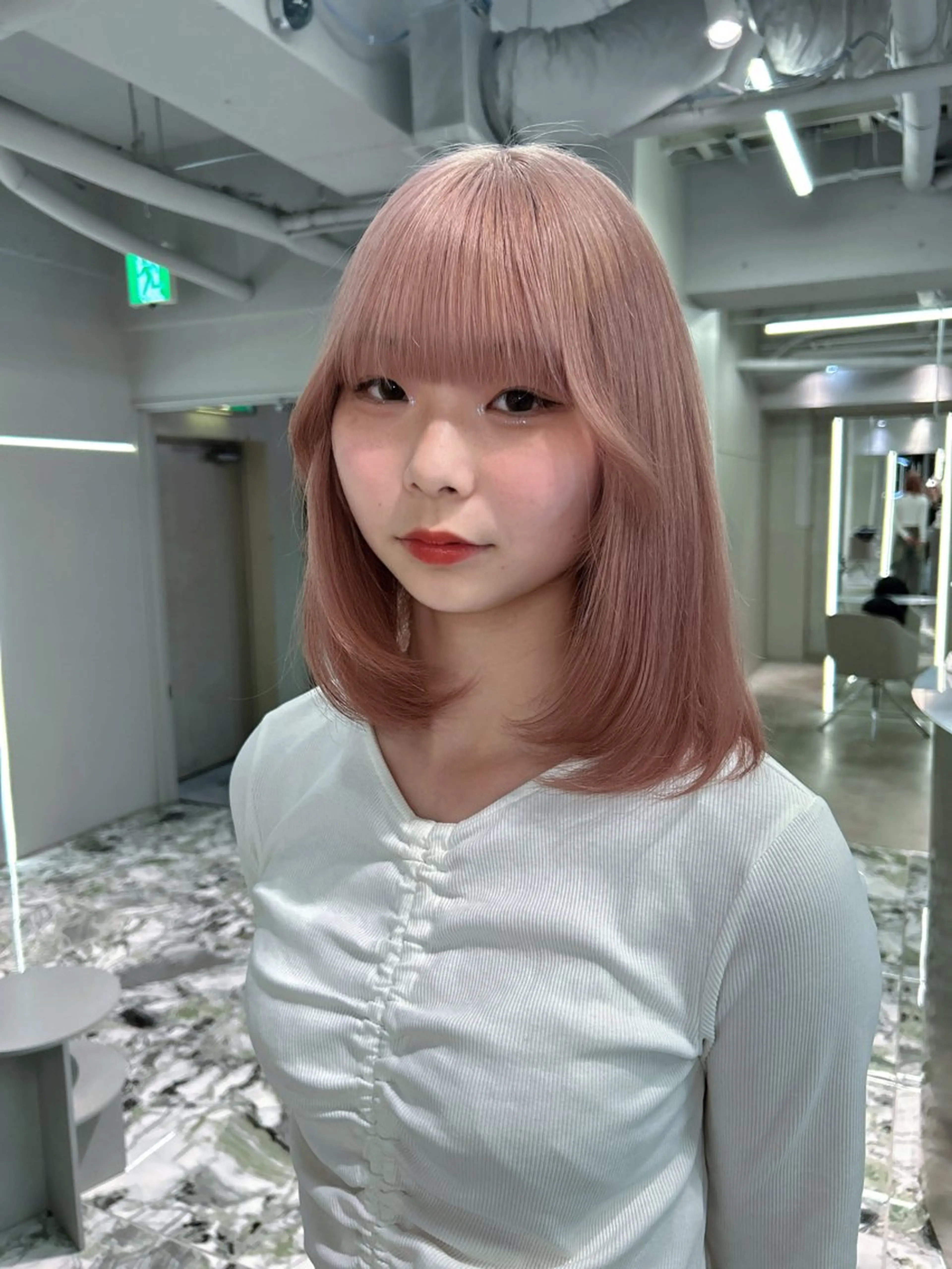 1ブリーチ+カラーの写真