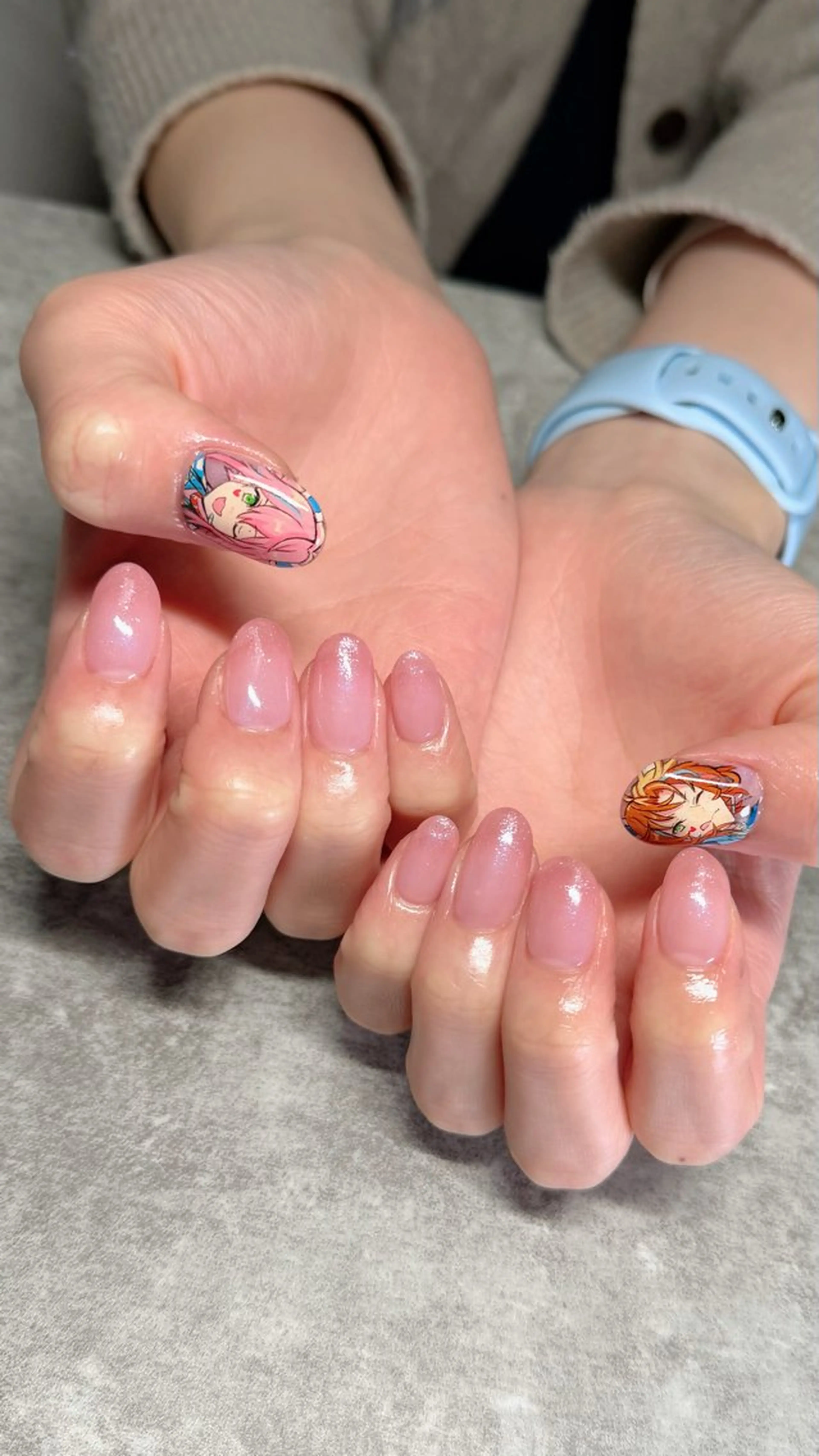 ネイル ハンドネイル ハンドケア haleyume所属・shino🌟 痛ネイルのネイルデザイン