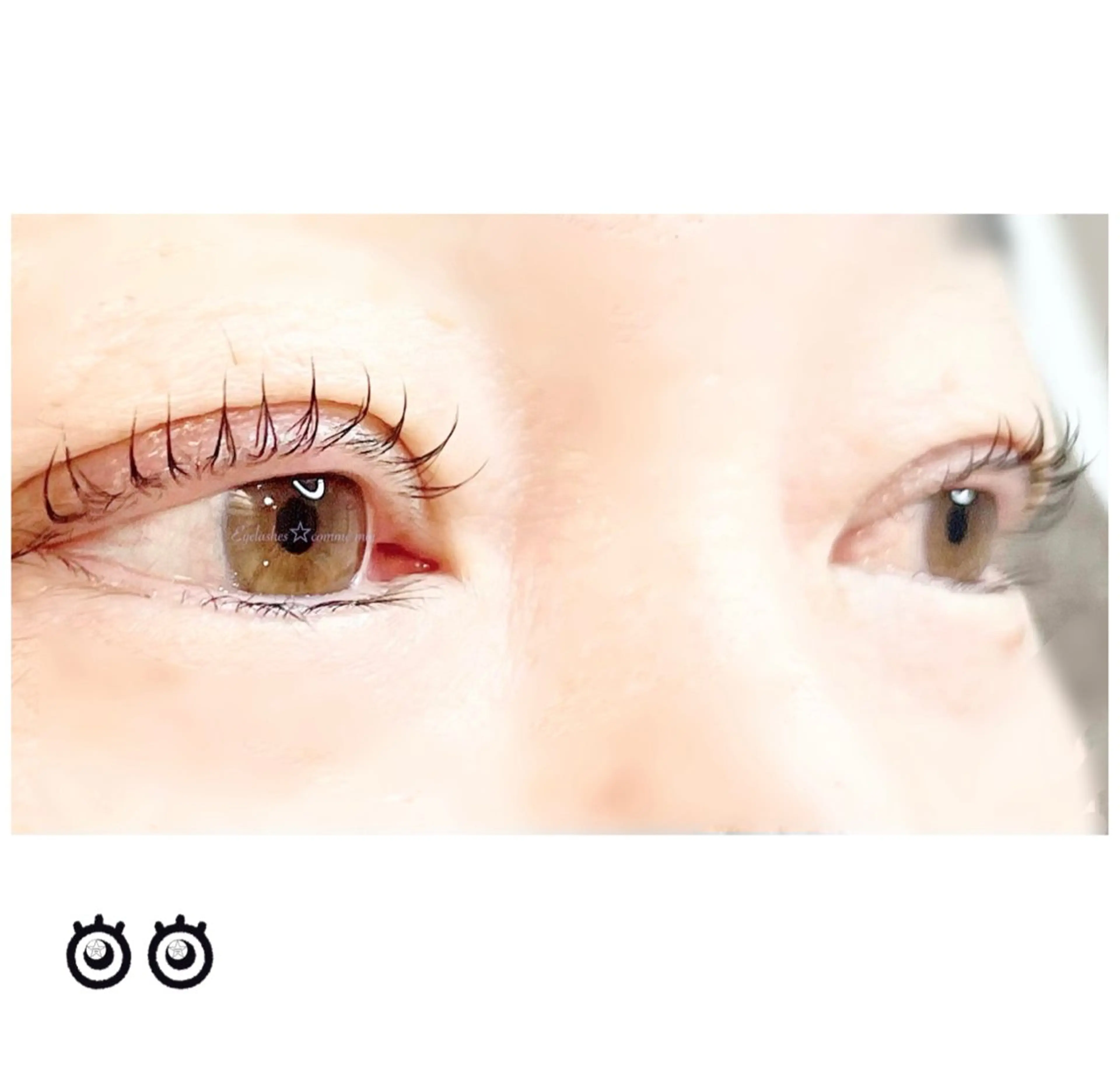 マツエク・マツパ Cカール マツパ hair lounge comme moi所属・TOMO☆ 高島平のマツエク・マツパデザイン