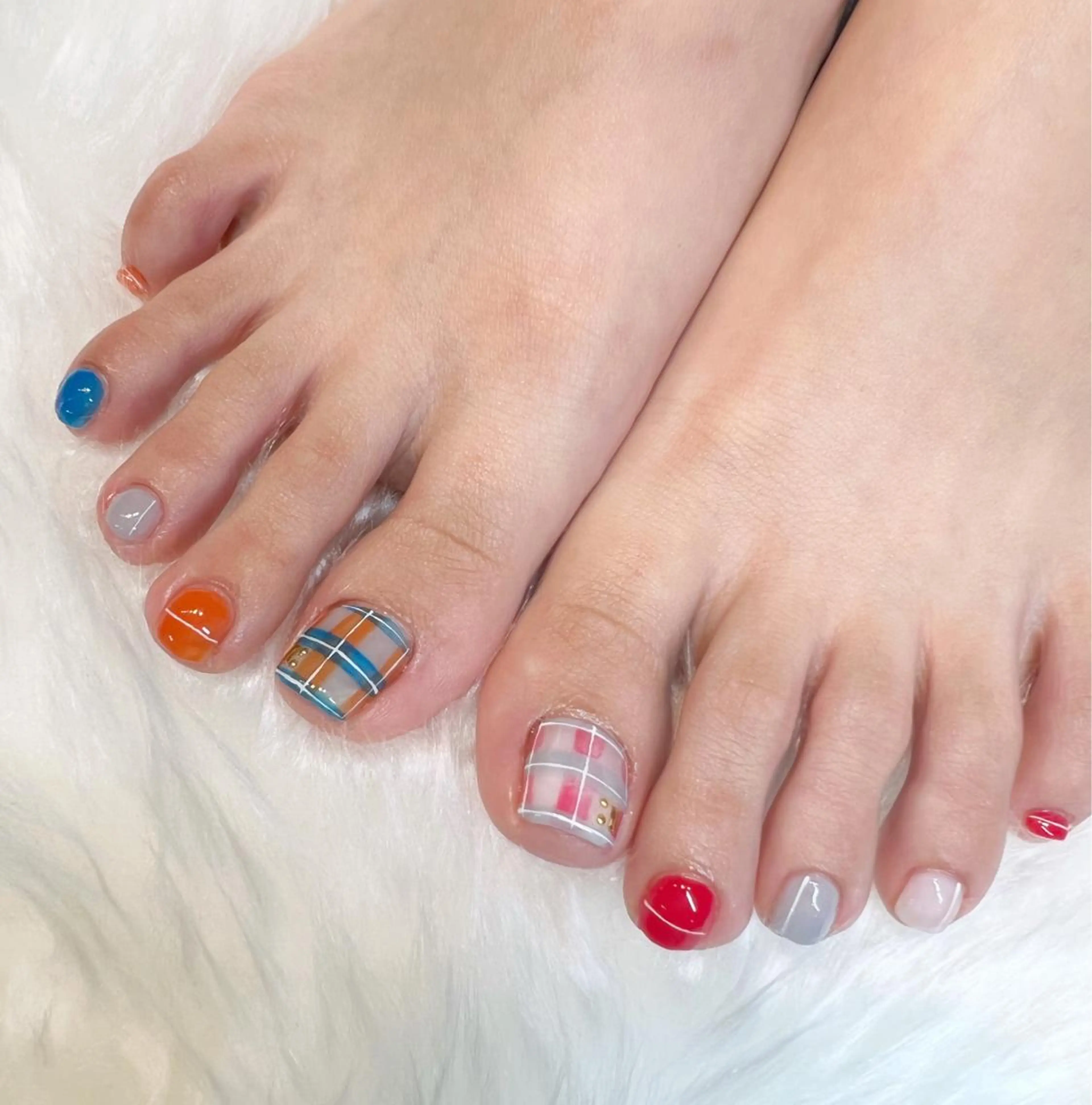 ネイル フットネイル glow_ nailのネイルデザイン