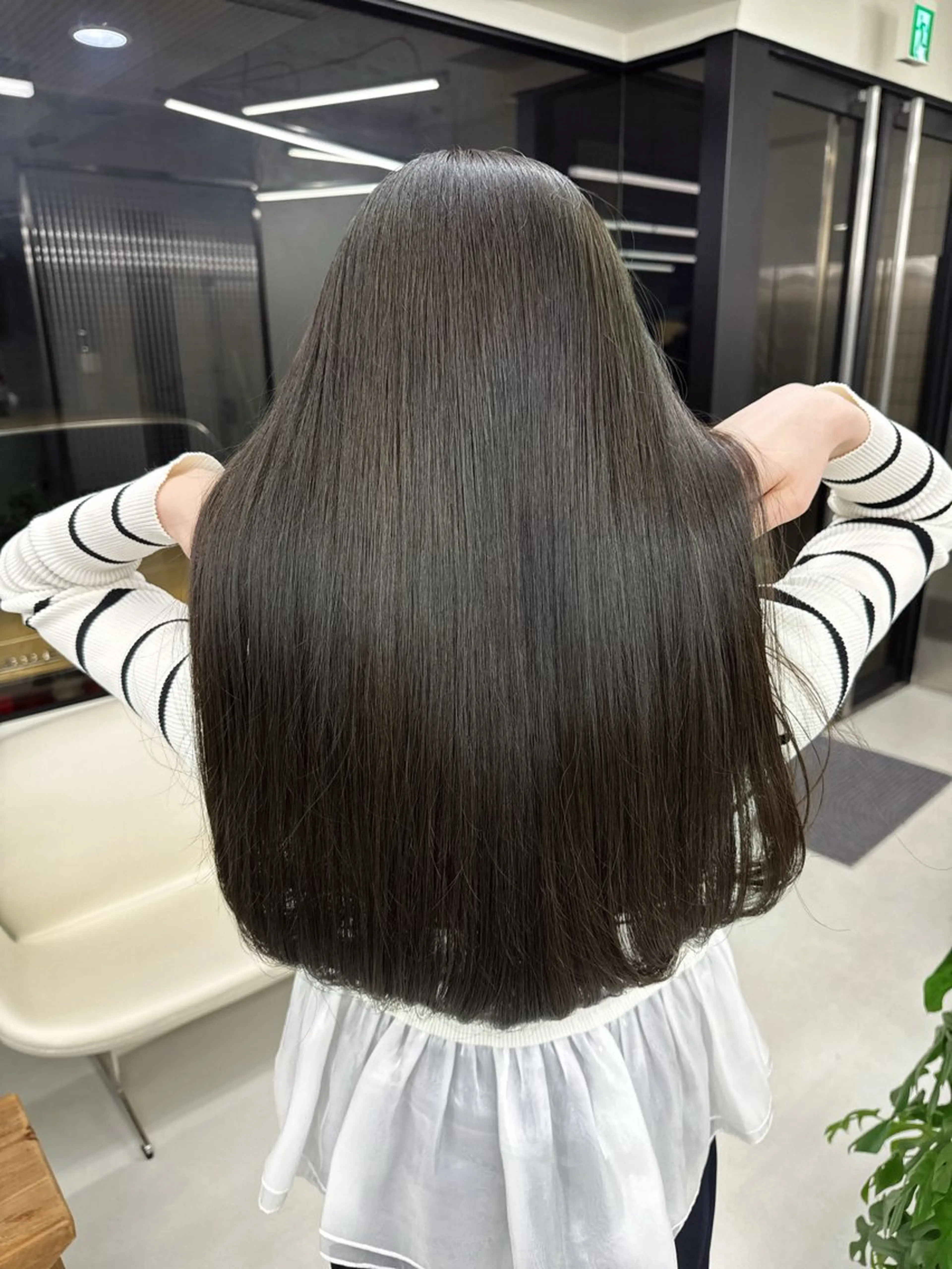 ロング カラー カット ヘアカラー トリートメント 表参道/髪質改善・ 透明感 colorのヘアスタイル