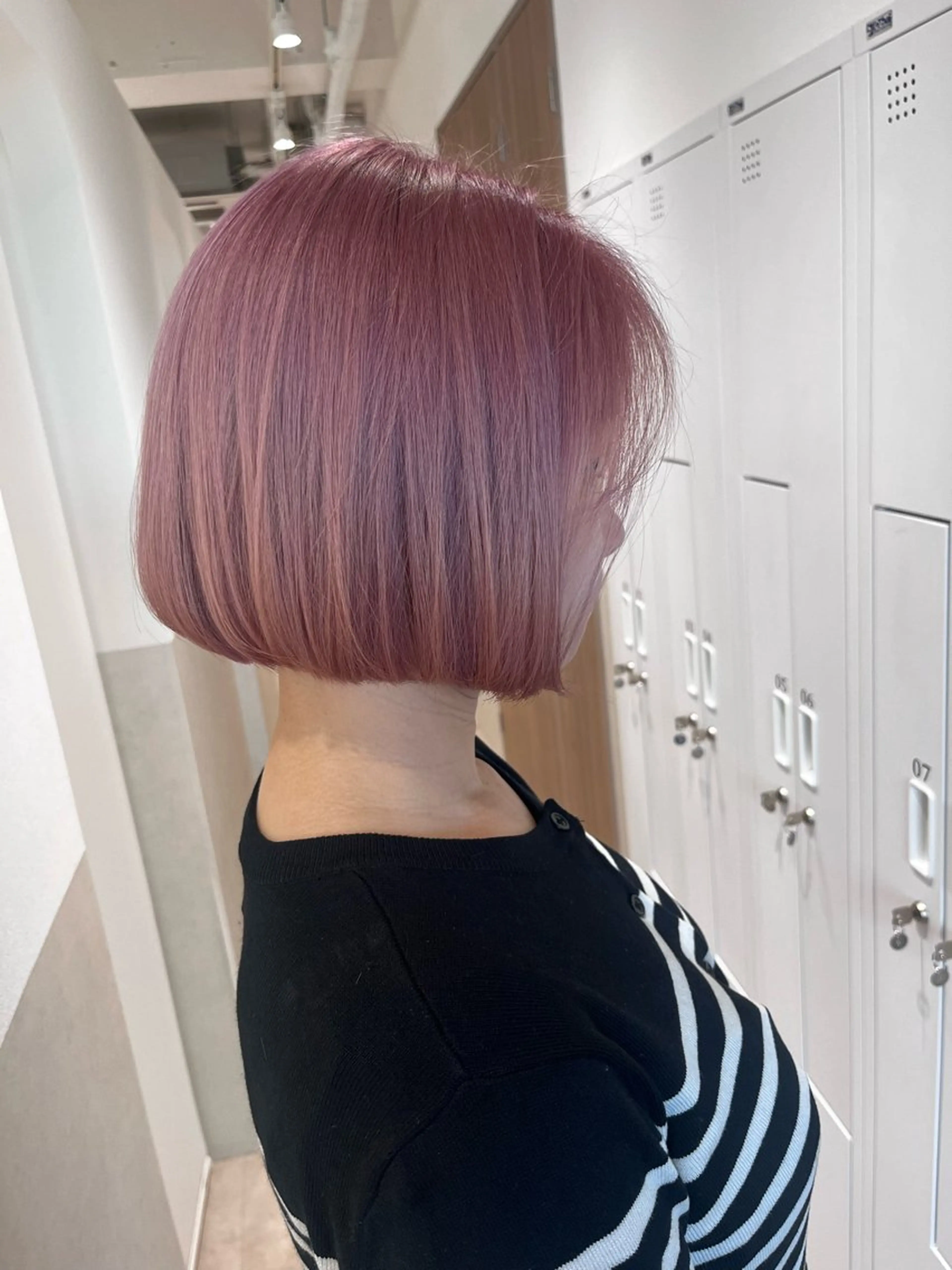 ✨ショート限定✨カット＋ワンブリーチ＋オンカラー＋柔らか手触りカシミヤトリートメントの写真