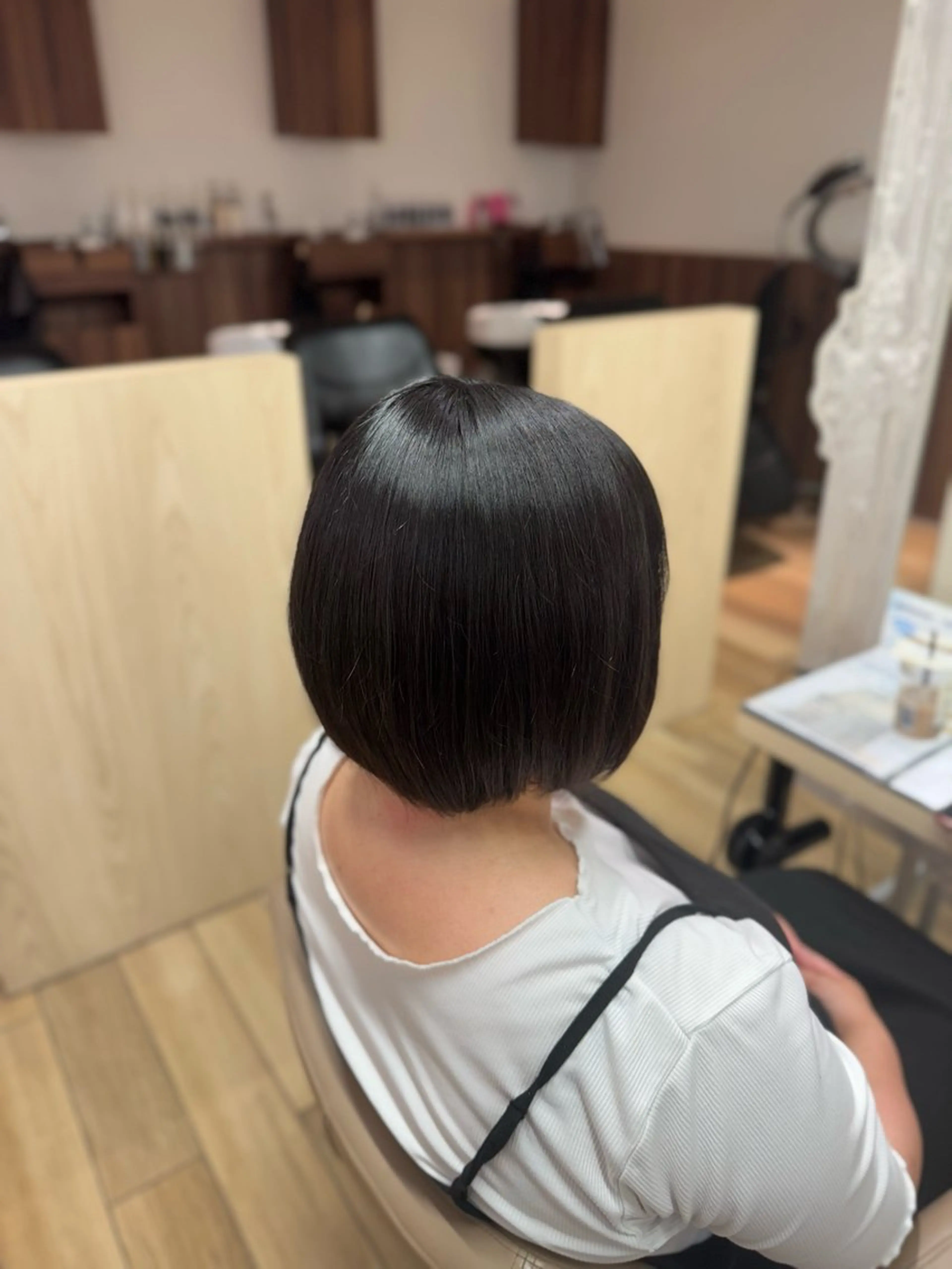 パーマ 縮毛矯正 田村 真菜のヘアスタイル