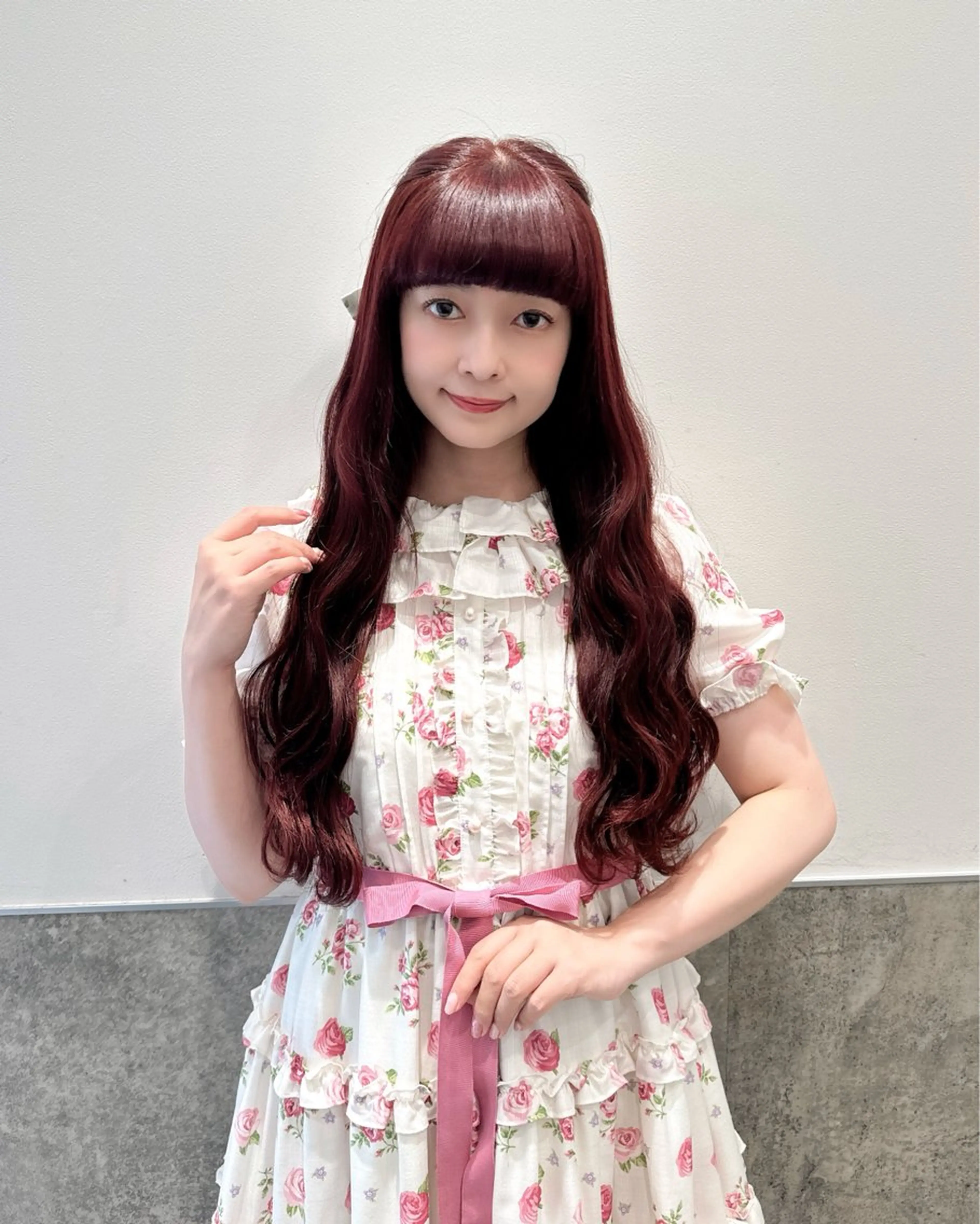 💗カット+ケアカラー+トリートメント💗の写真