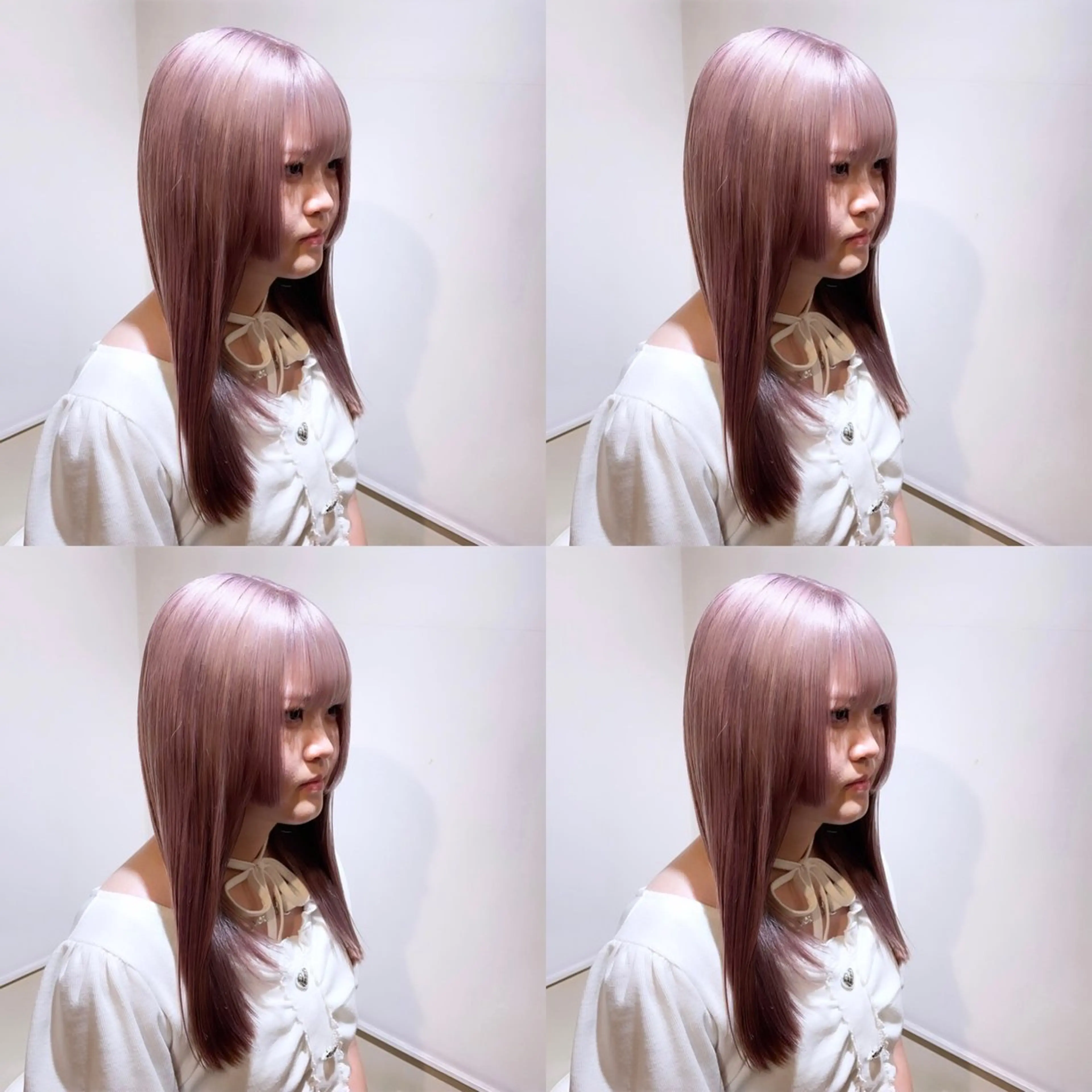 ロング カラー ベージュカラー ピンクカラー ピンクベージュ 🌟トップデザイナー 高橋🌟のヘアスタイル