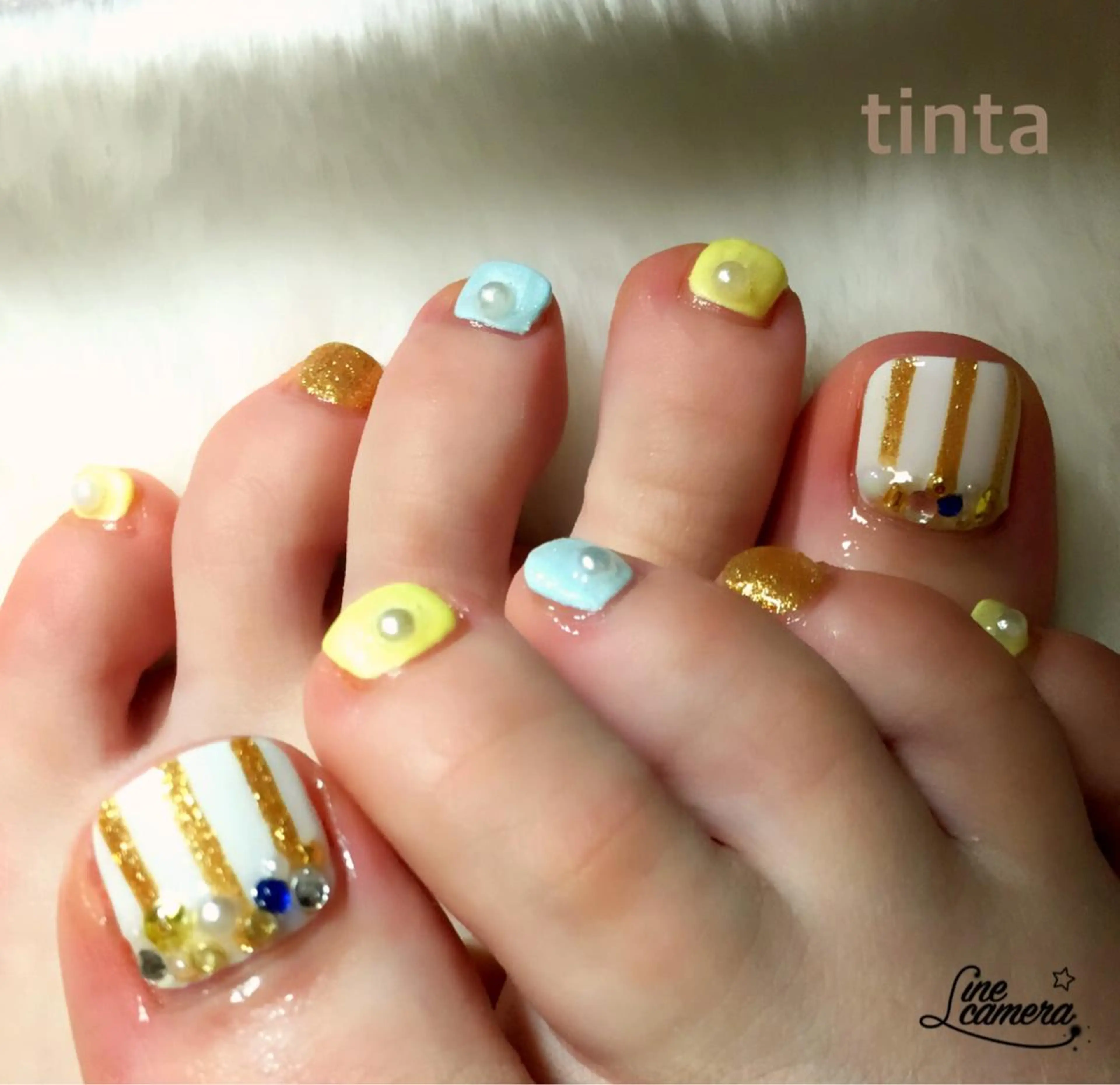 ネイル フットネイル ネイルサロン ティンタ所属・馬場 典子のネイルデザイン