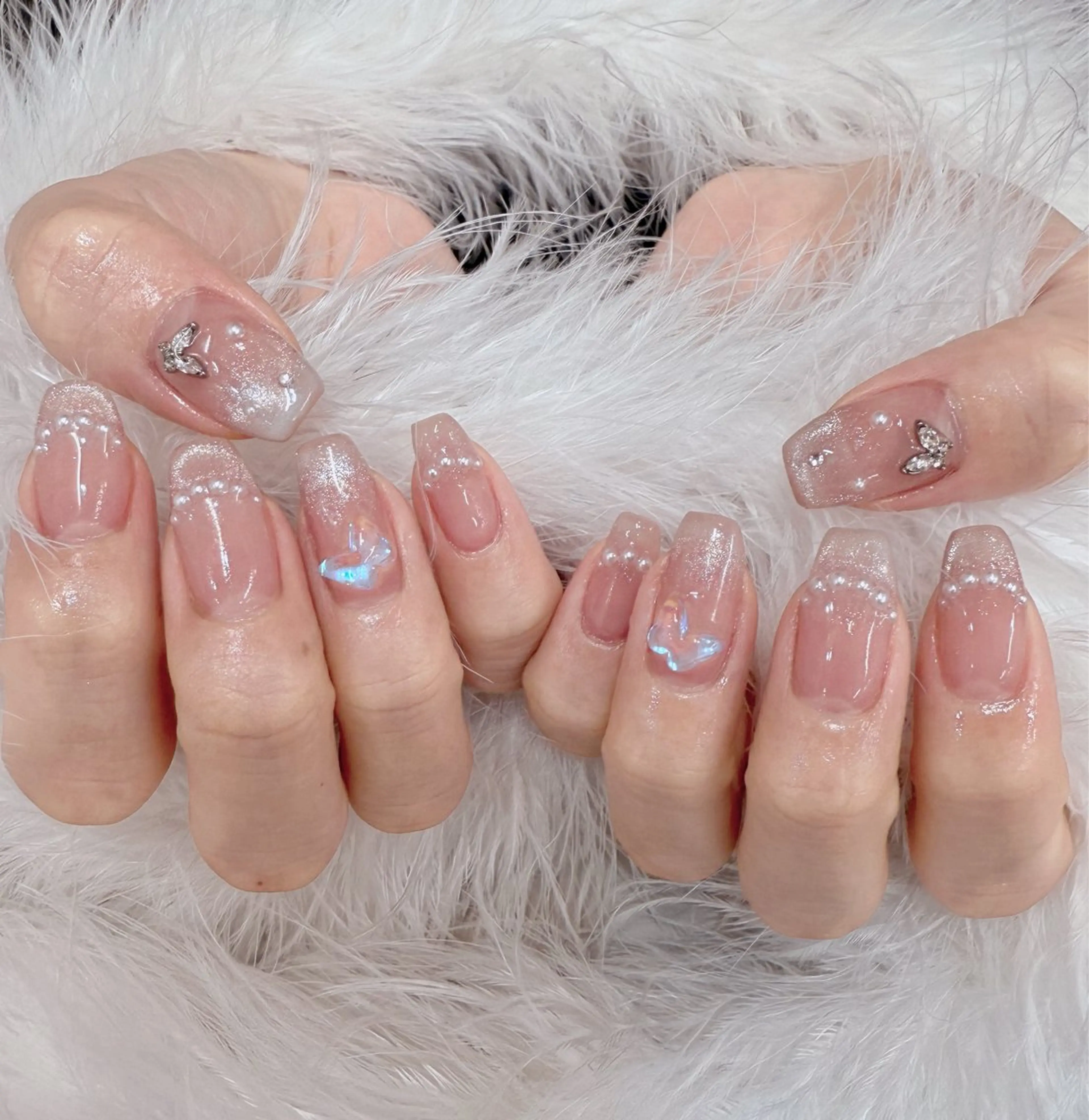 ネイル マグネットネイル ワンホンネイル Puti nailのネイルデザイン