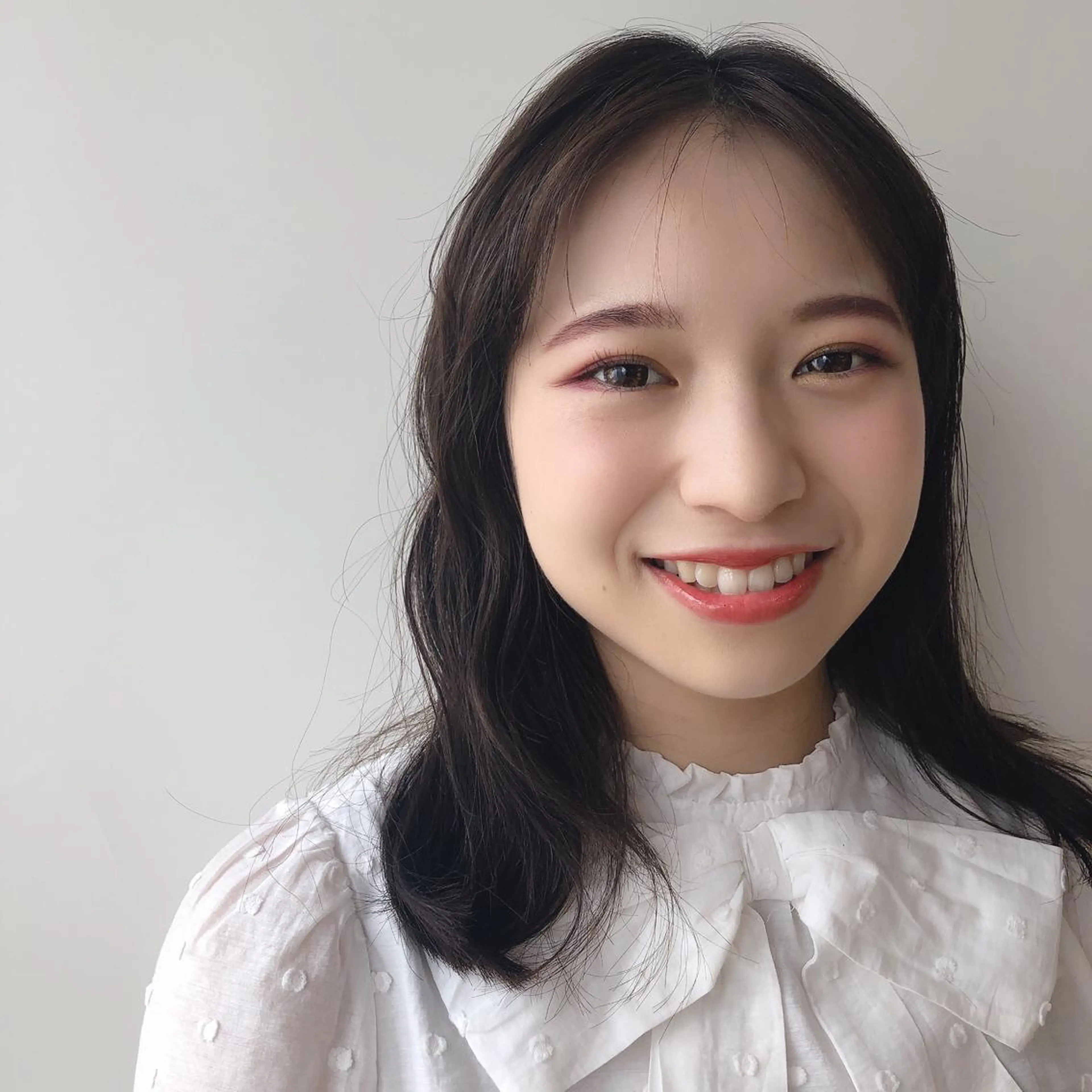 為近日向子🐥暖色 💘顔周りカット🌈のヘアスタイル