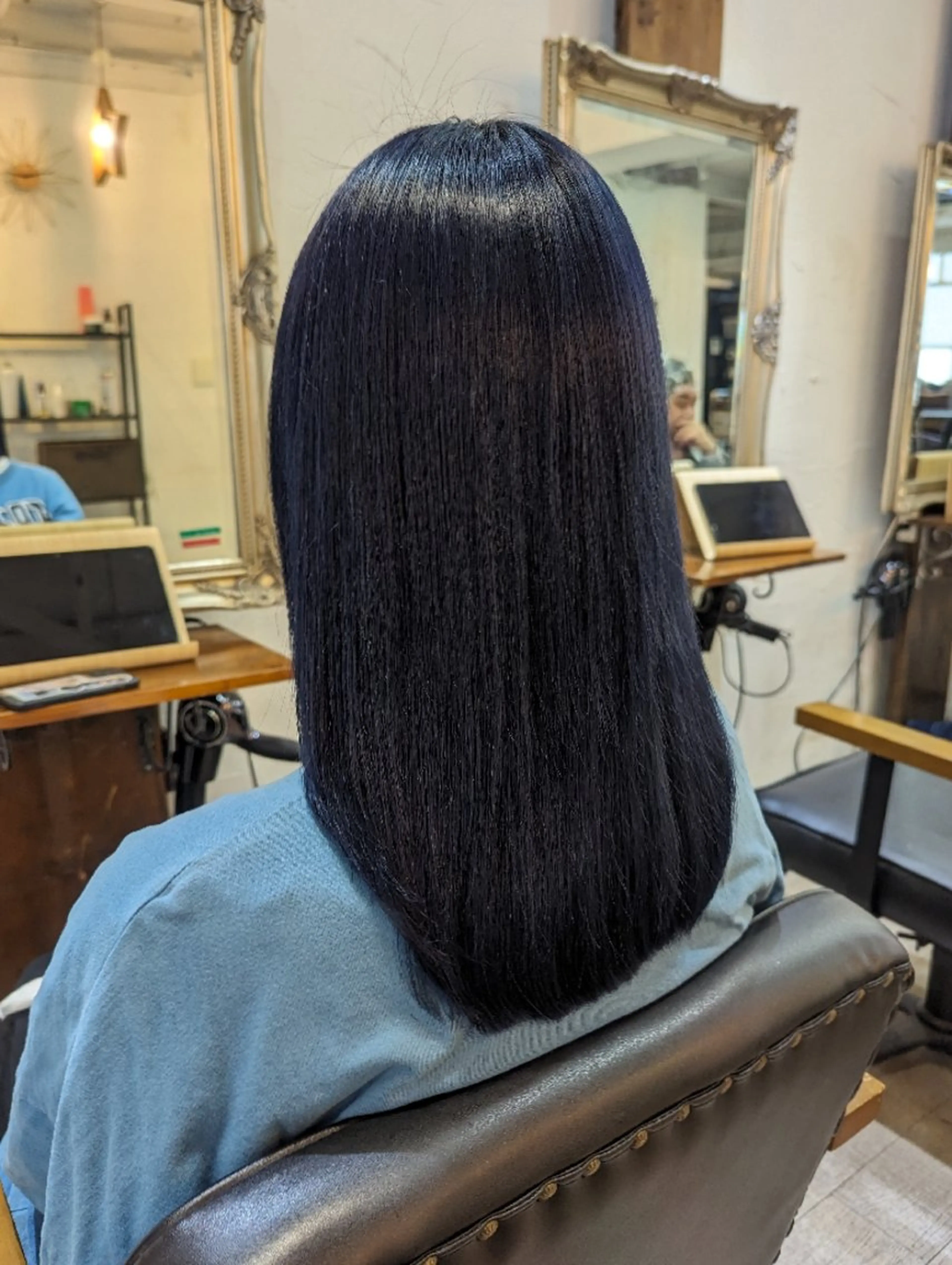 ミディアム カラー ヘアカラー bathair  所属・bathair 持田侑祐のヘアスタイル