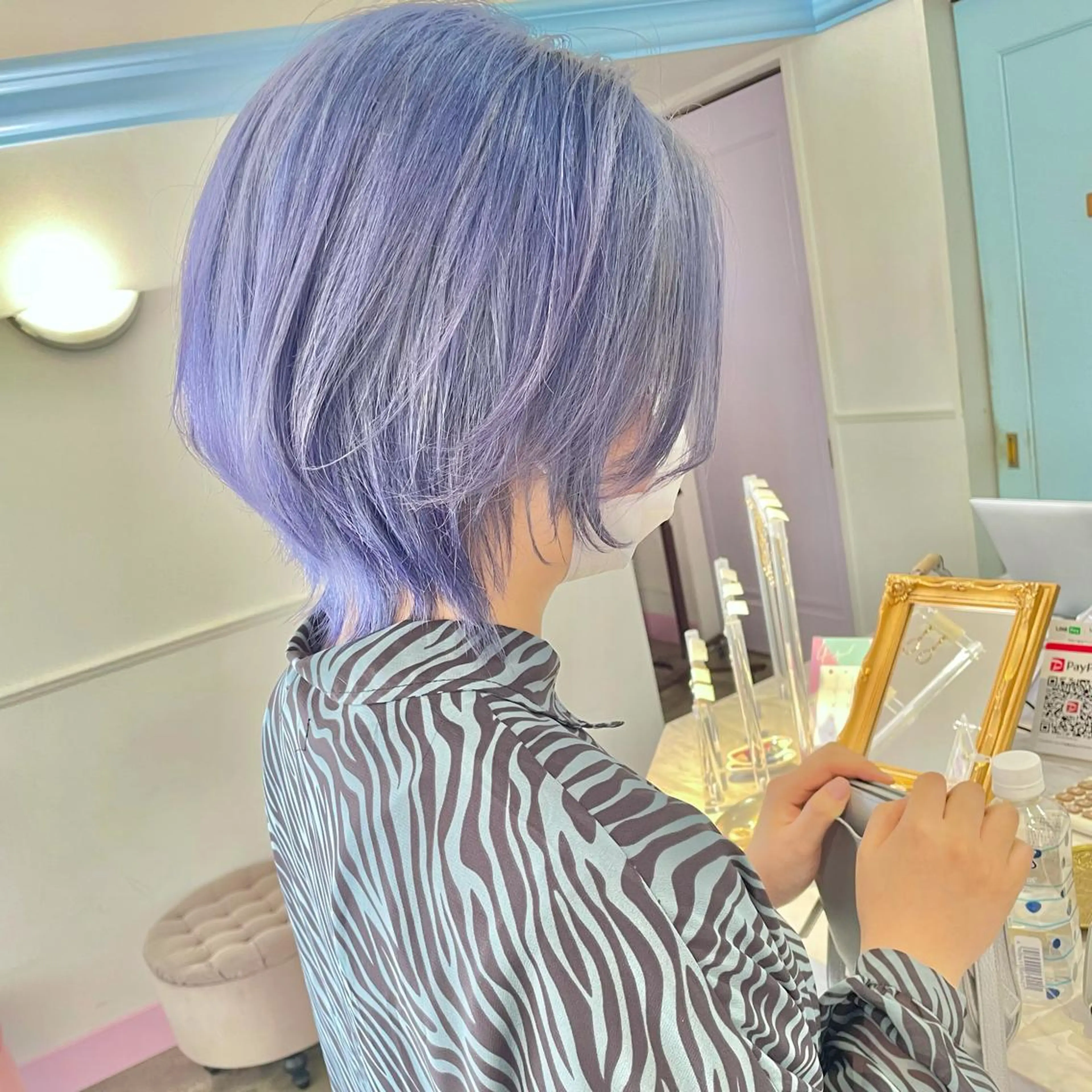 ショート ヘアカラー トリートメント Lit所属・Lit.豊橋 夏目のヘアスタイル