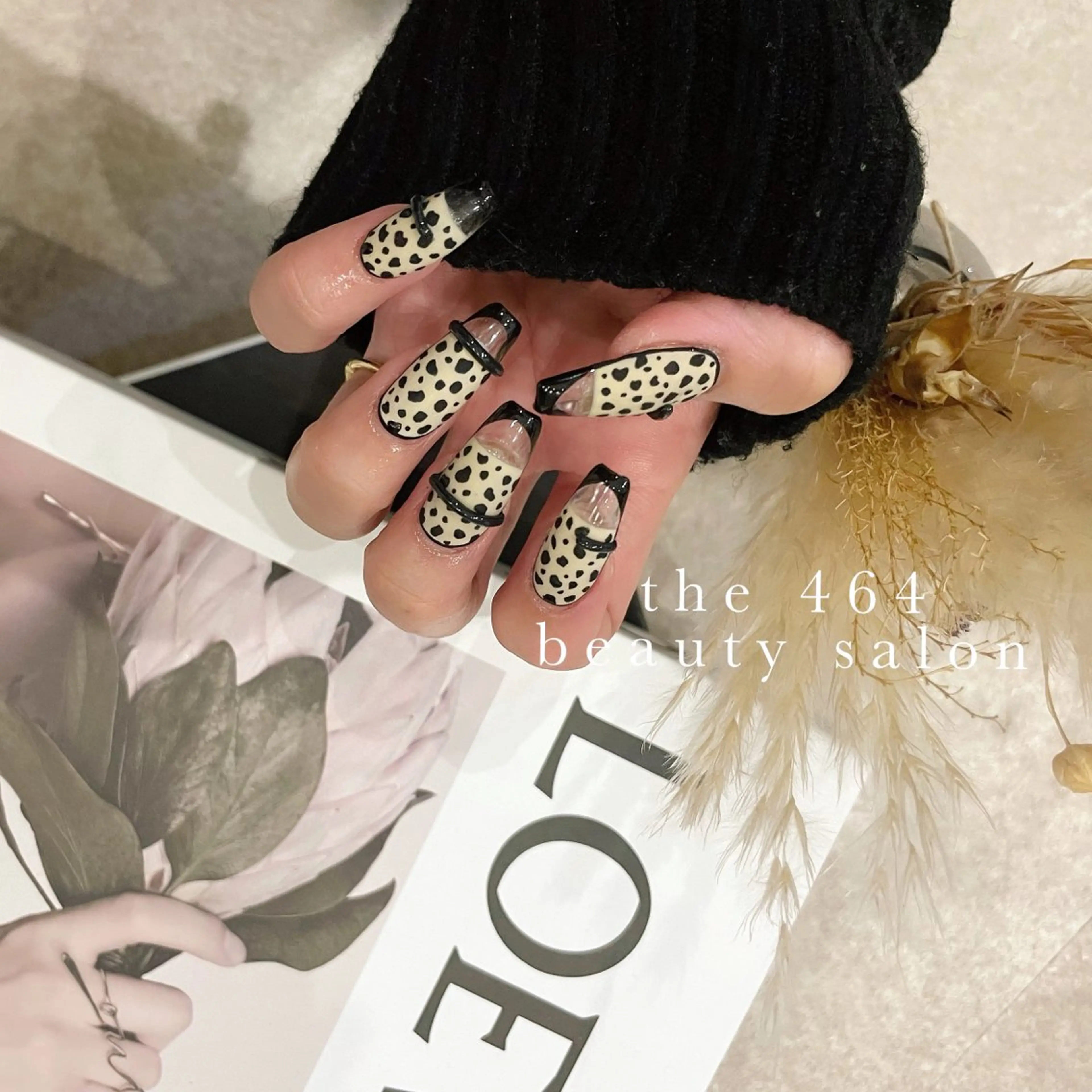 ロング THE464 the464のネイルデザイン