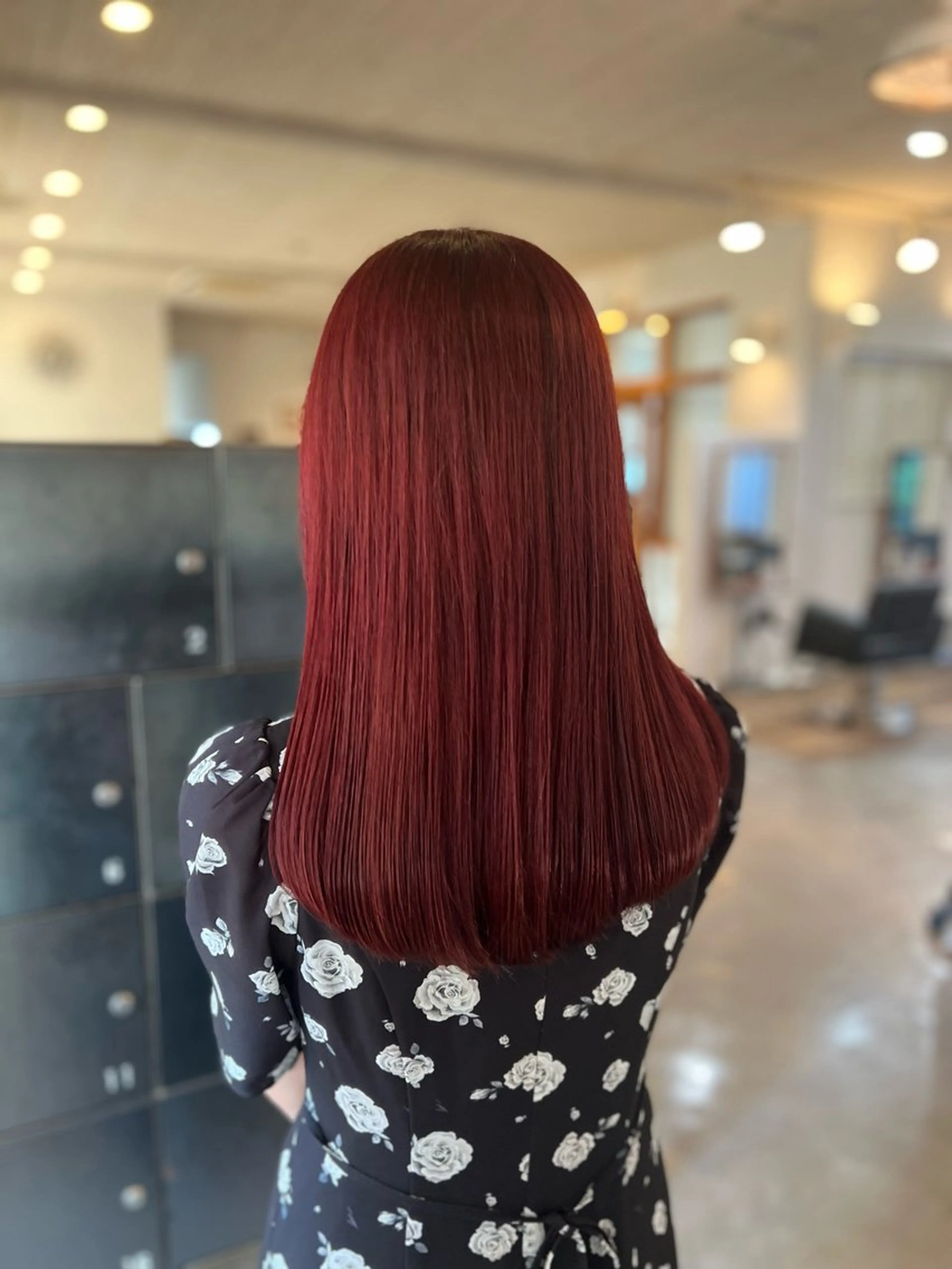 ロング ヘアカラー DOLL モデル募集アカウントのヘアスタイル