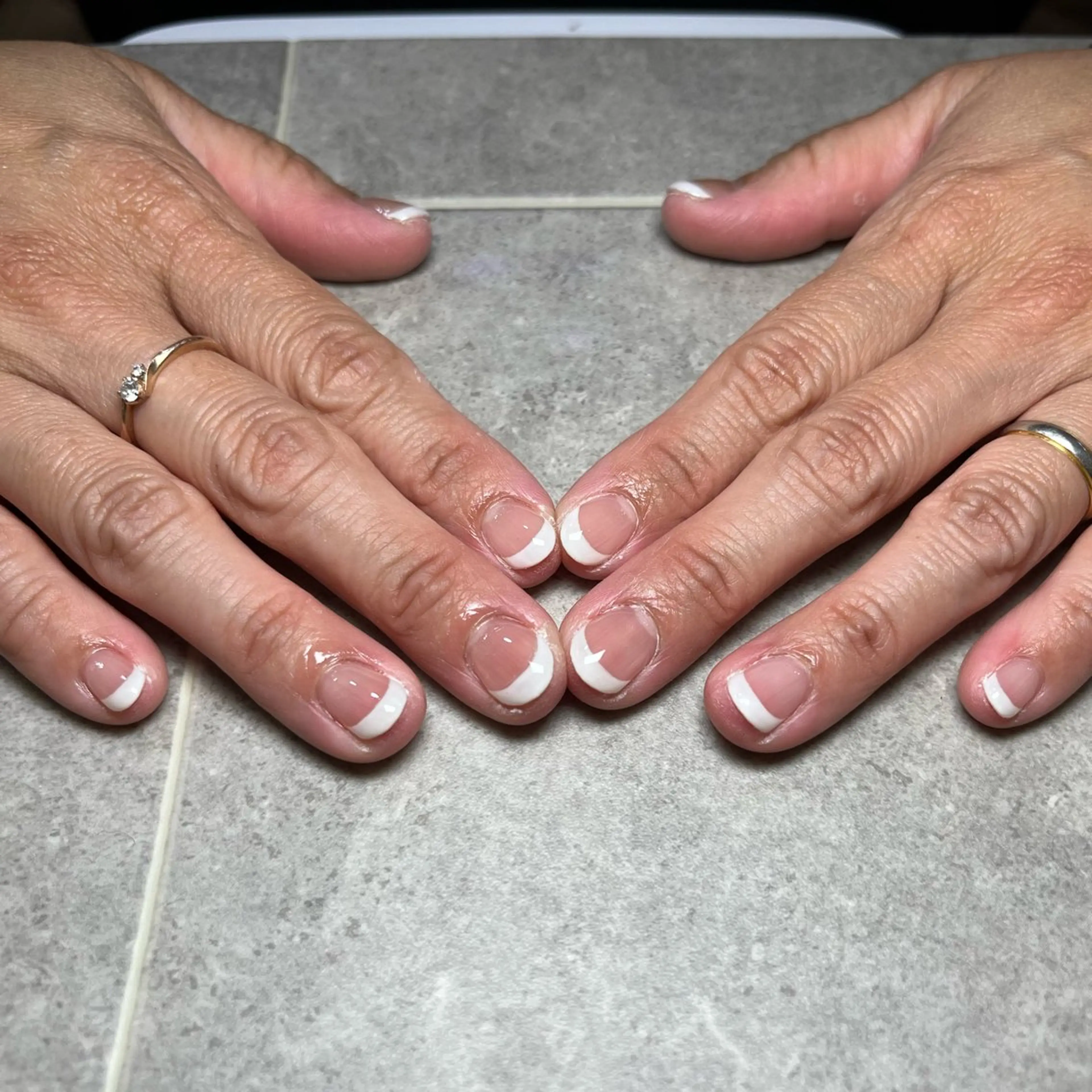 ネイル フレンチネイル 🌻Sunrich Fuka🌻のネイルデザイン