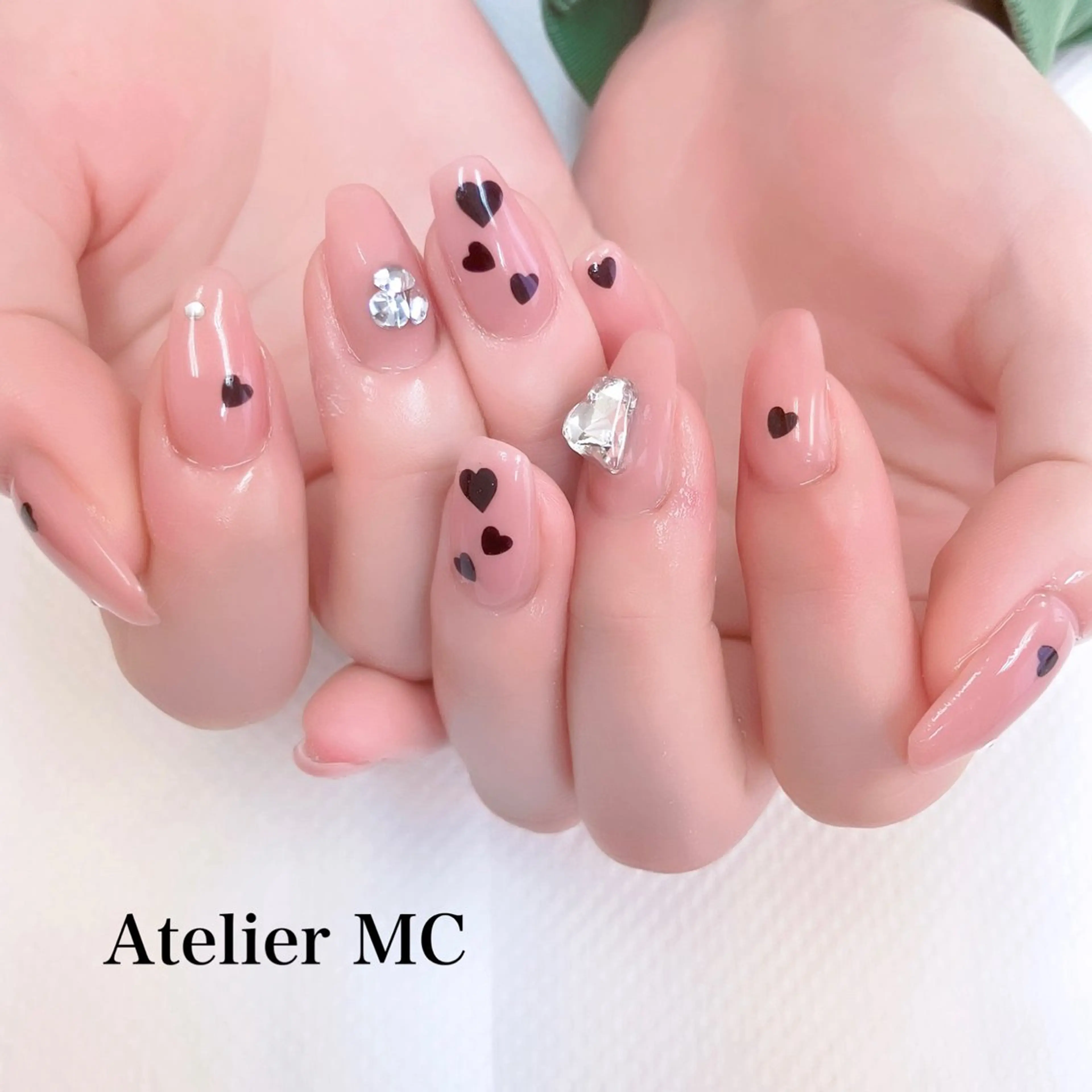 オフ無し★チップ長さ出し★写真デザイン固定サービスメニュー★の写真