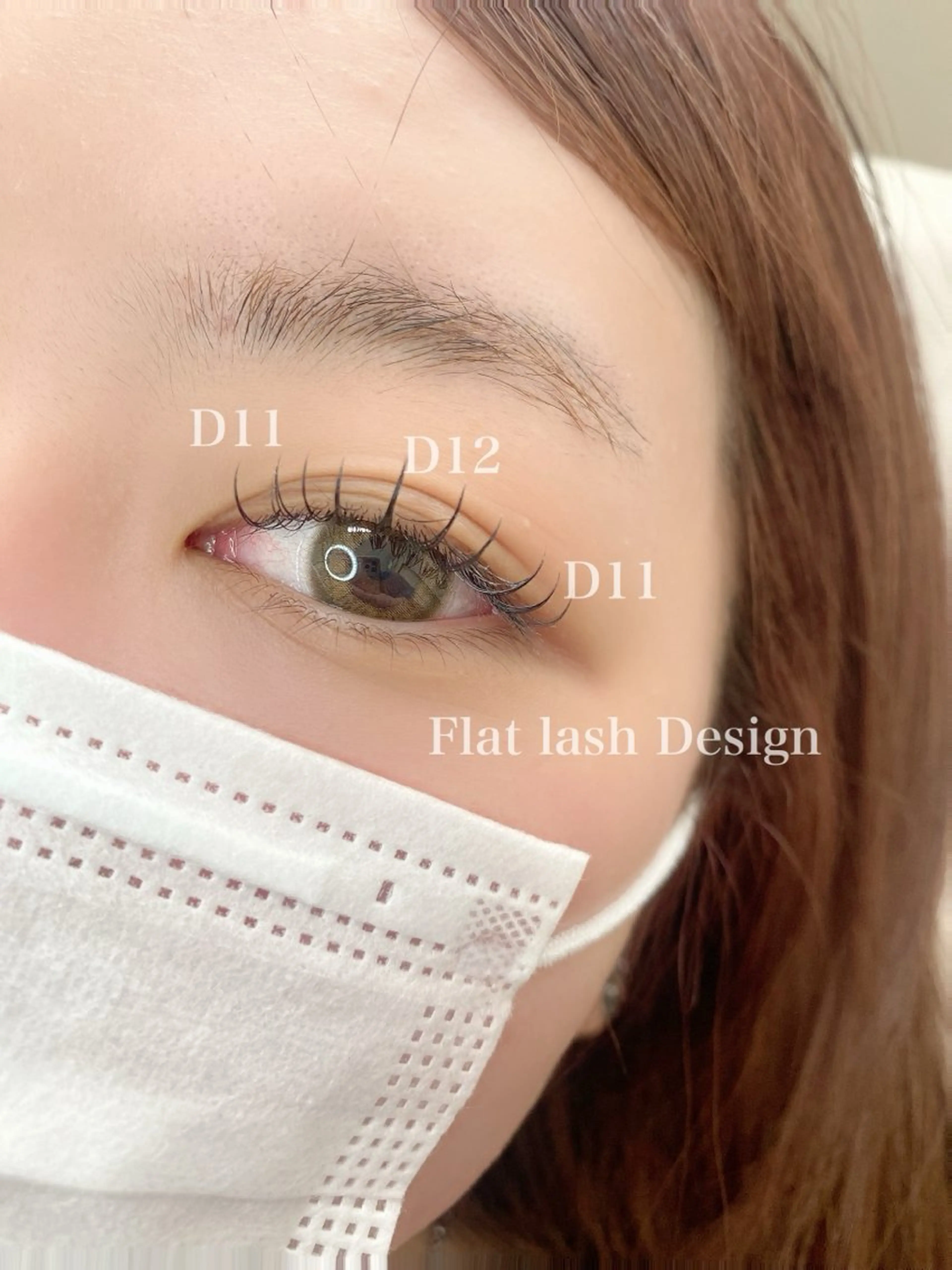 マツエク・マツパ マツエク vif mikuのマツエク・マツパデザイン