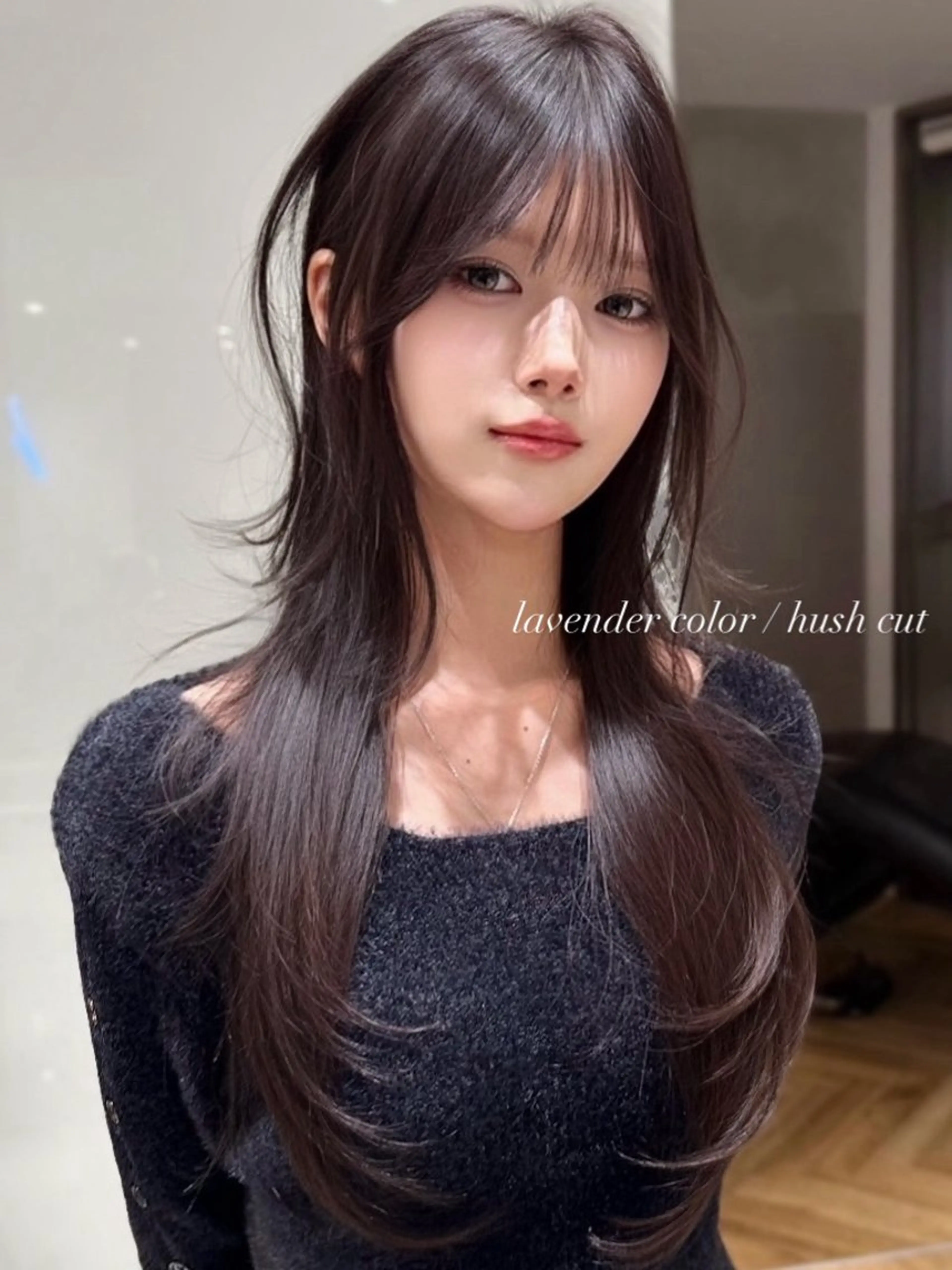 ロング カラー ヘアアレンジ カット ヘアカラー トリートメント ヘアセット 🫧🇰🇷韓国ヘア レイヤー🐺Yutaのヘアスタイル