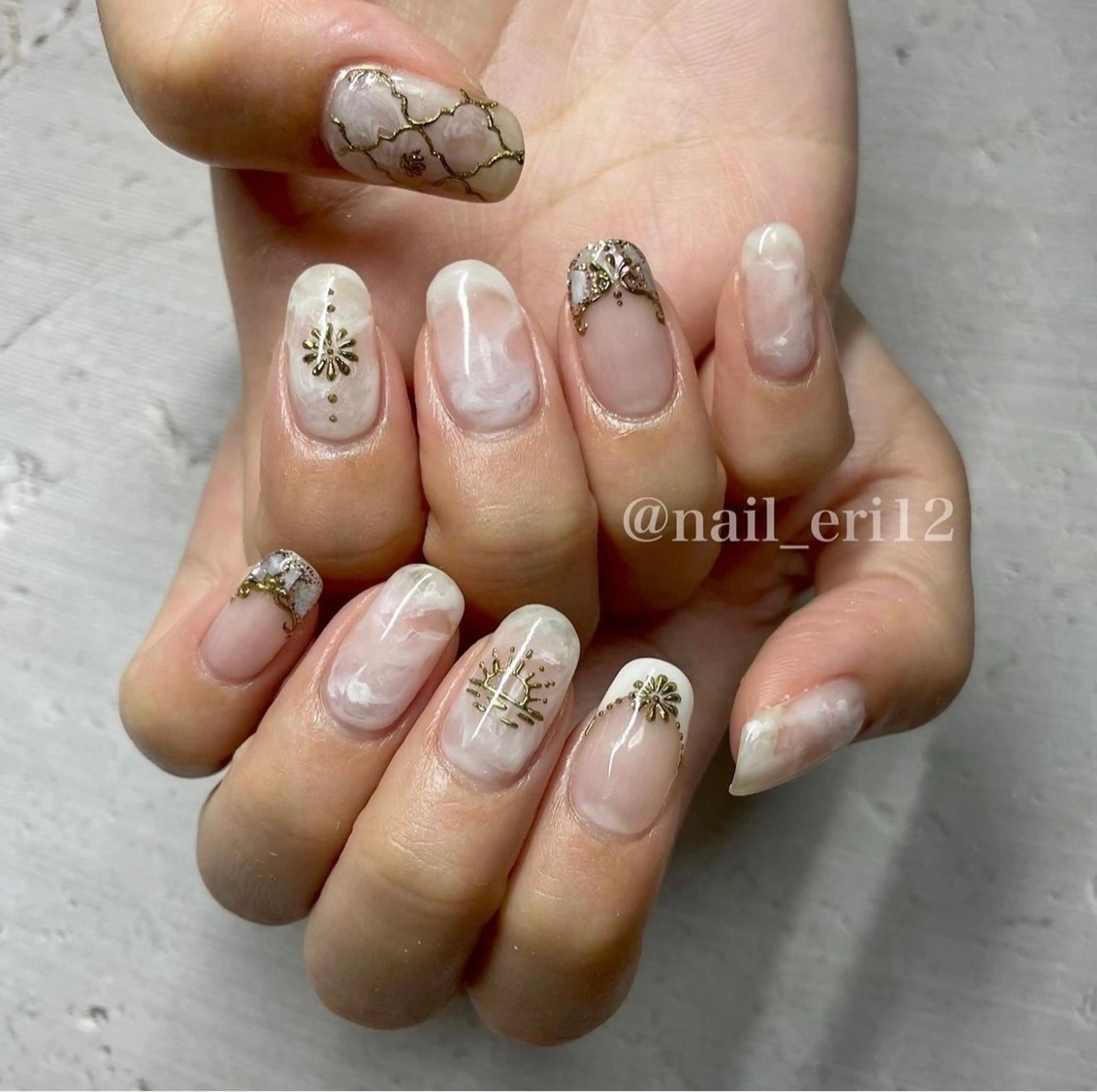 ネイル nail salon &e eriのネイルデザイン