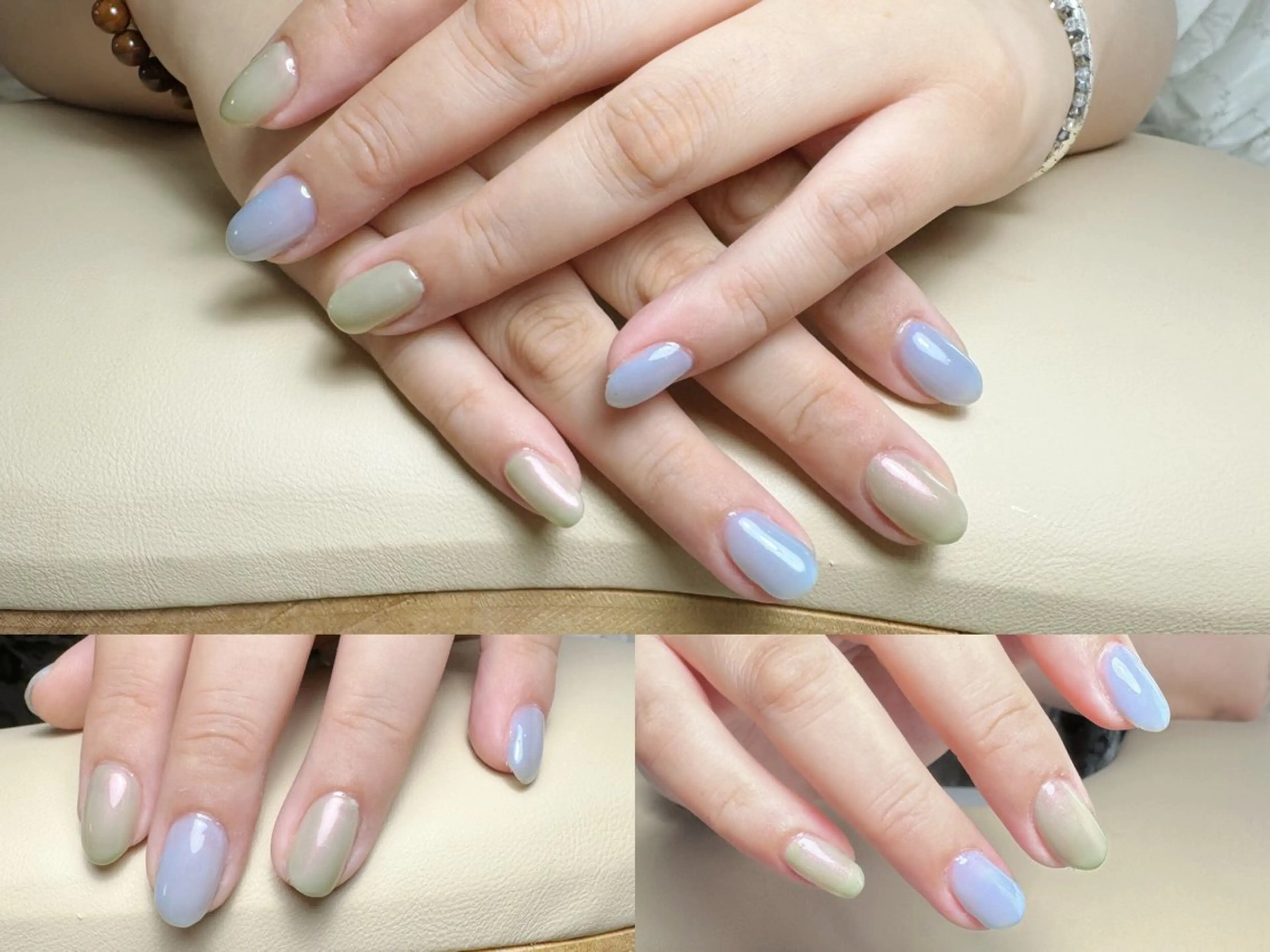 ネイル グリーン ほ しのネイルデザイン