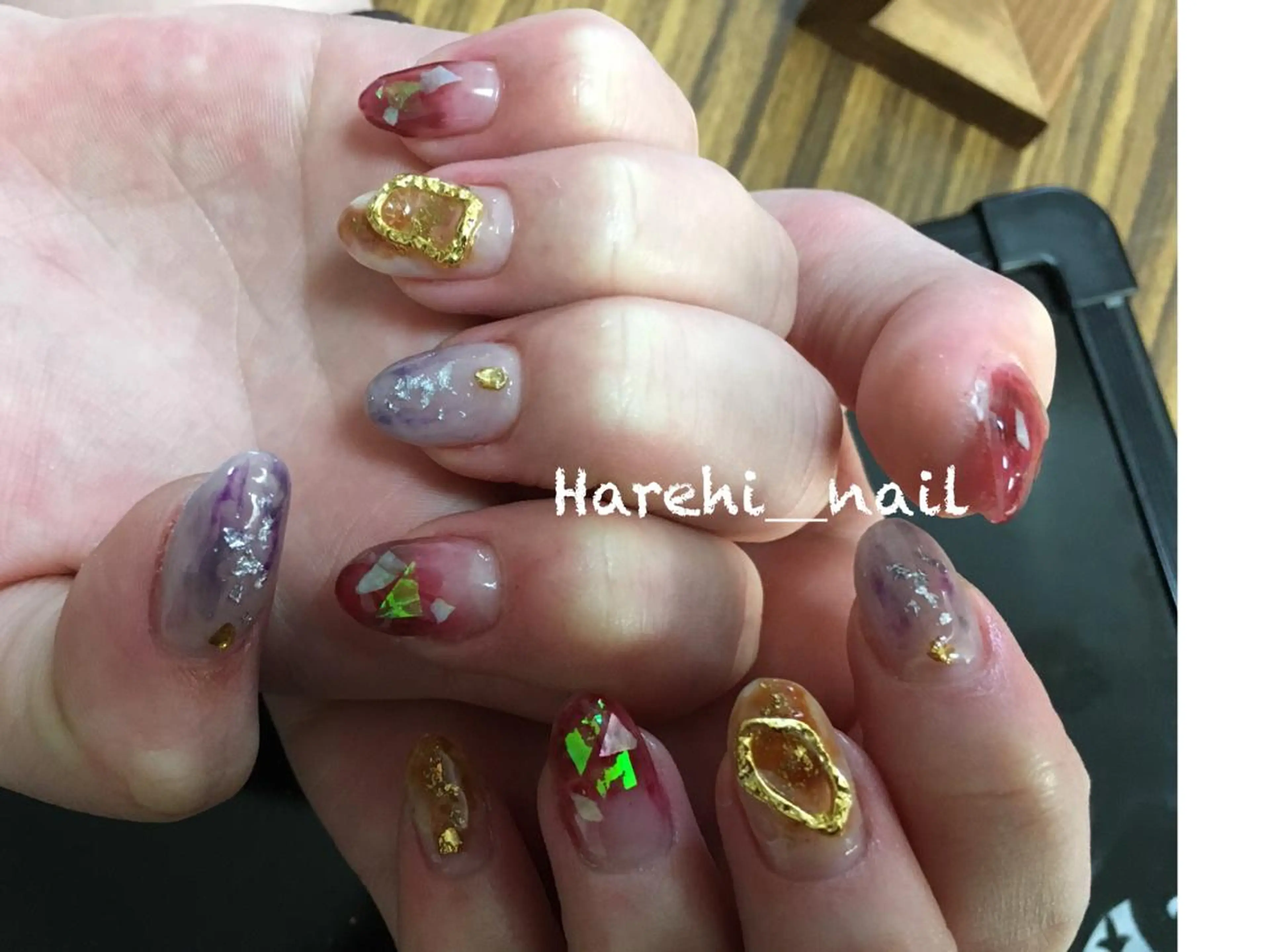 ネイル ハンドネイル Harehi_ nailのネイルデザイン