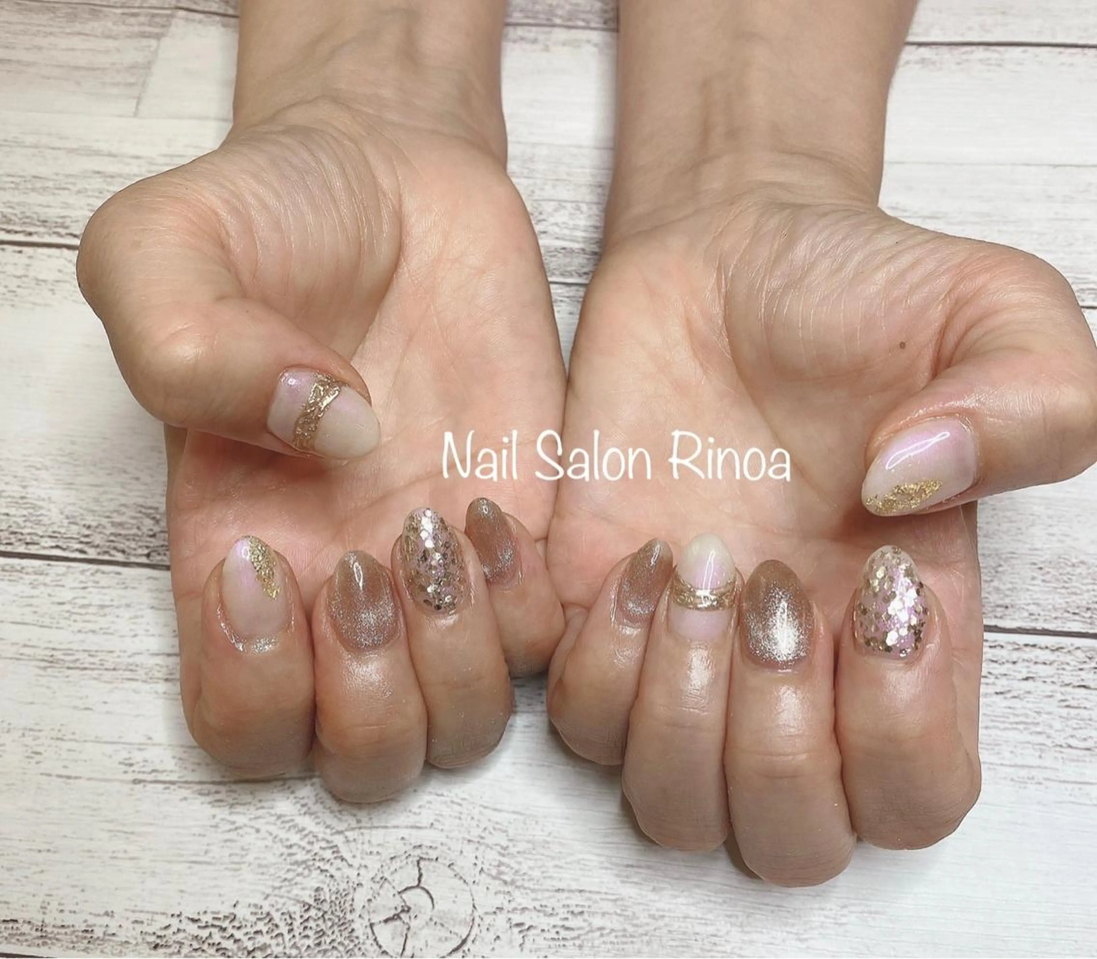 ネイル Nail Salon Rinoaのネイルデザイン