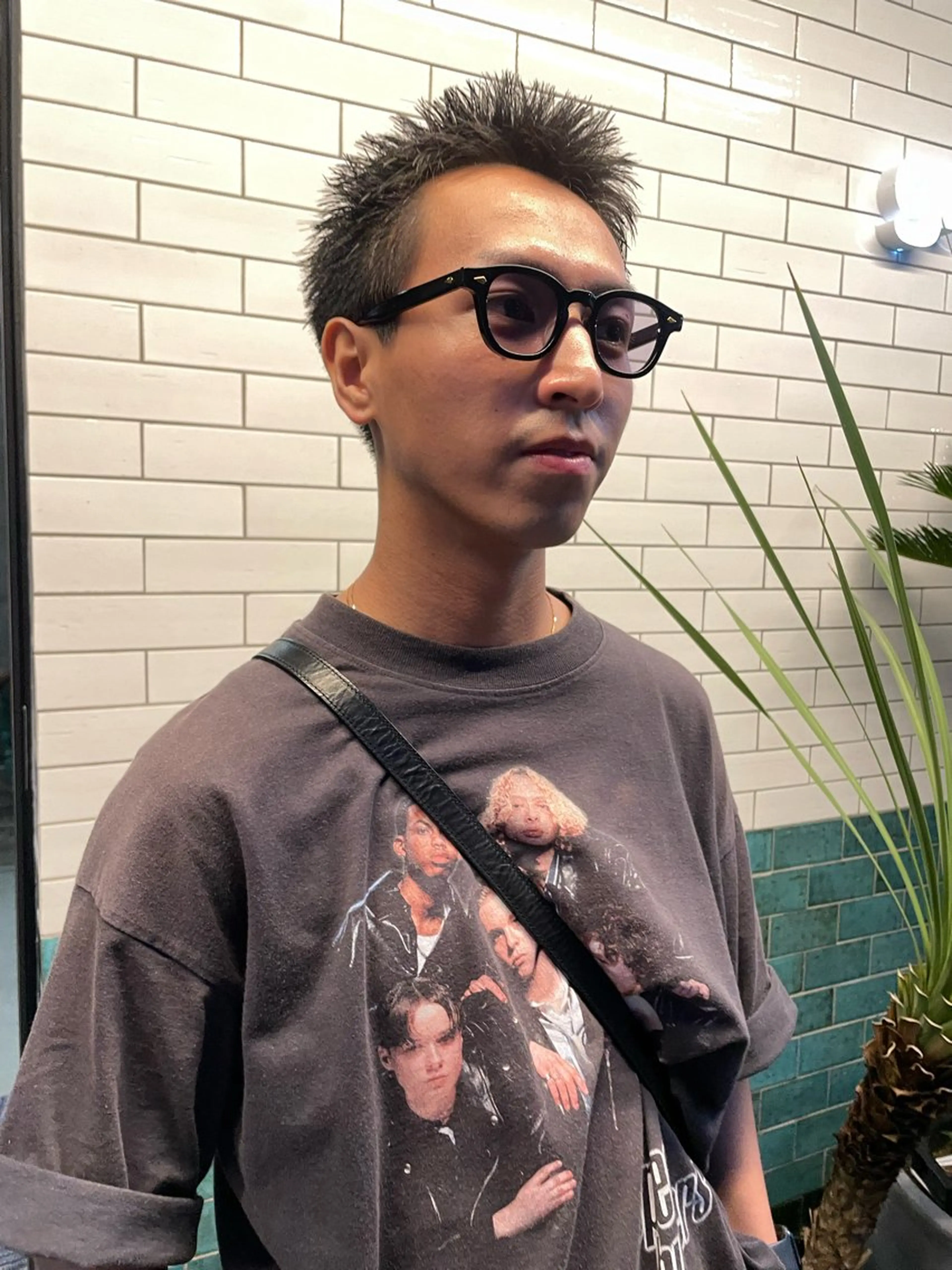 ショート カラー パーマ ヘアアレンジ メンズ 似合わせカラー / レイヤーMADOKAのヘアスタイル