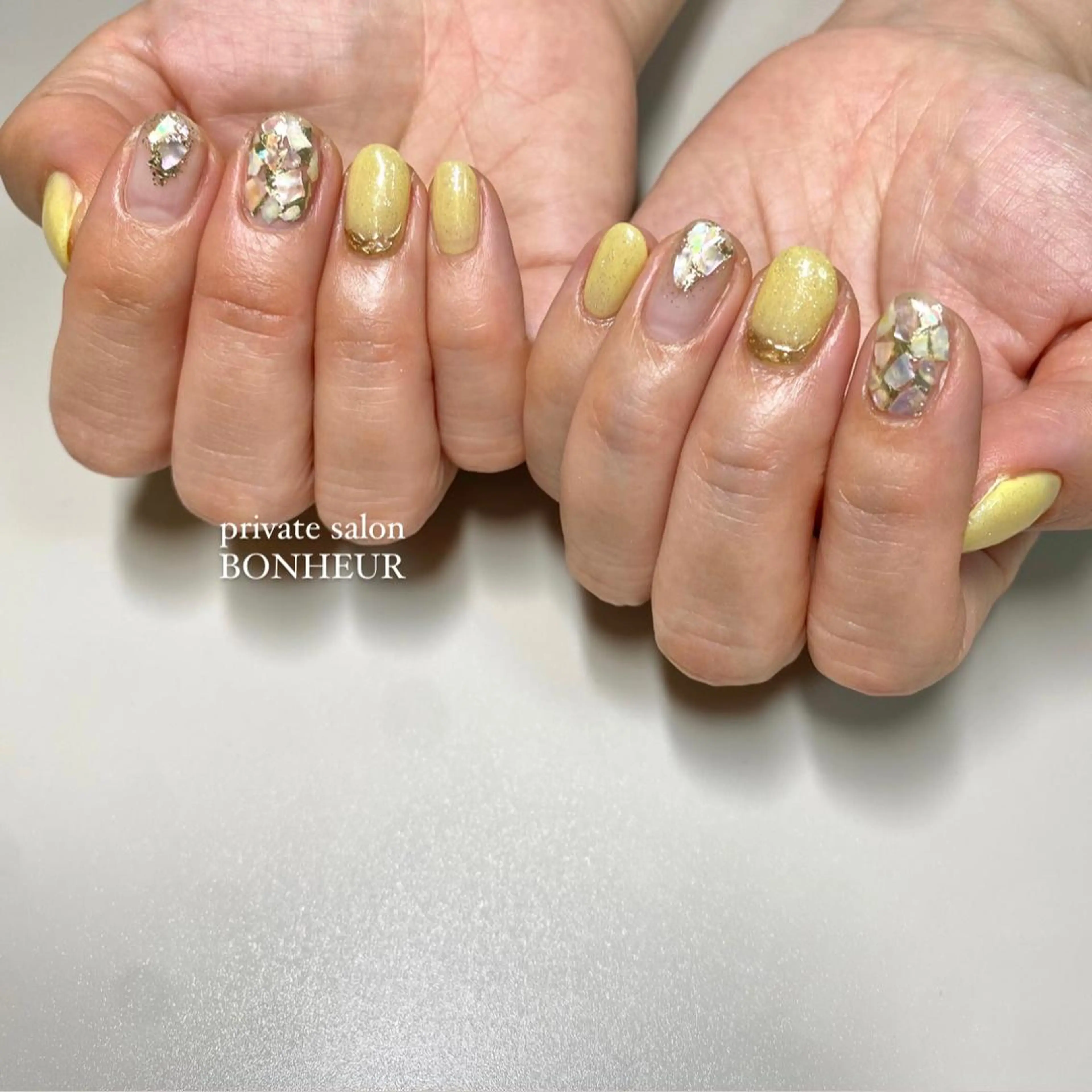 ネイル ハンドネイル BONHEUR Annaのネイルデザイン