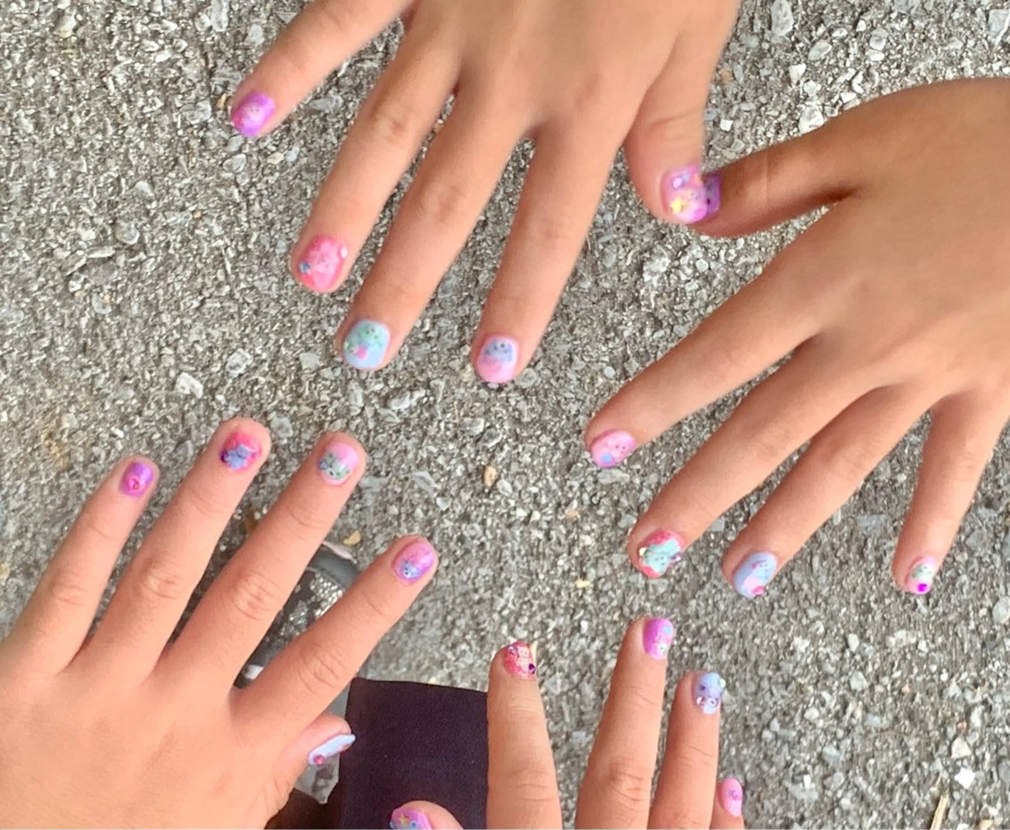 キッズ ネイル うるま市サロン Yuko Izawaのネイルデザイン