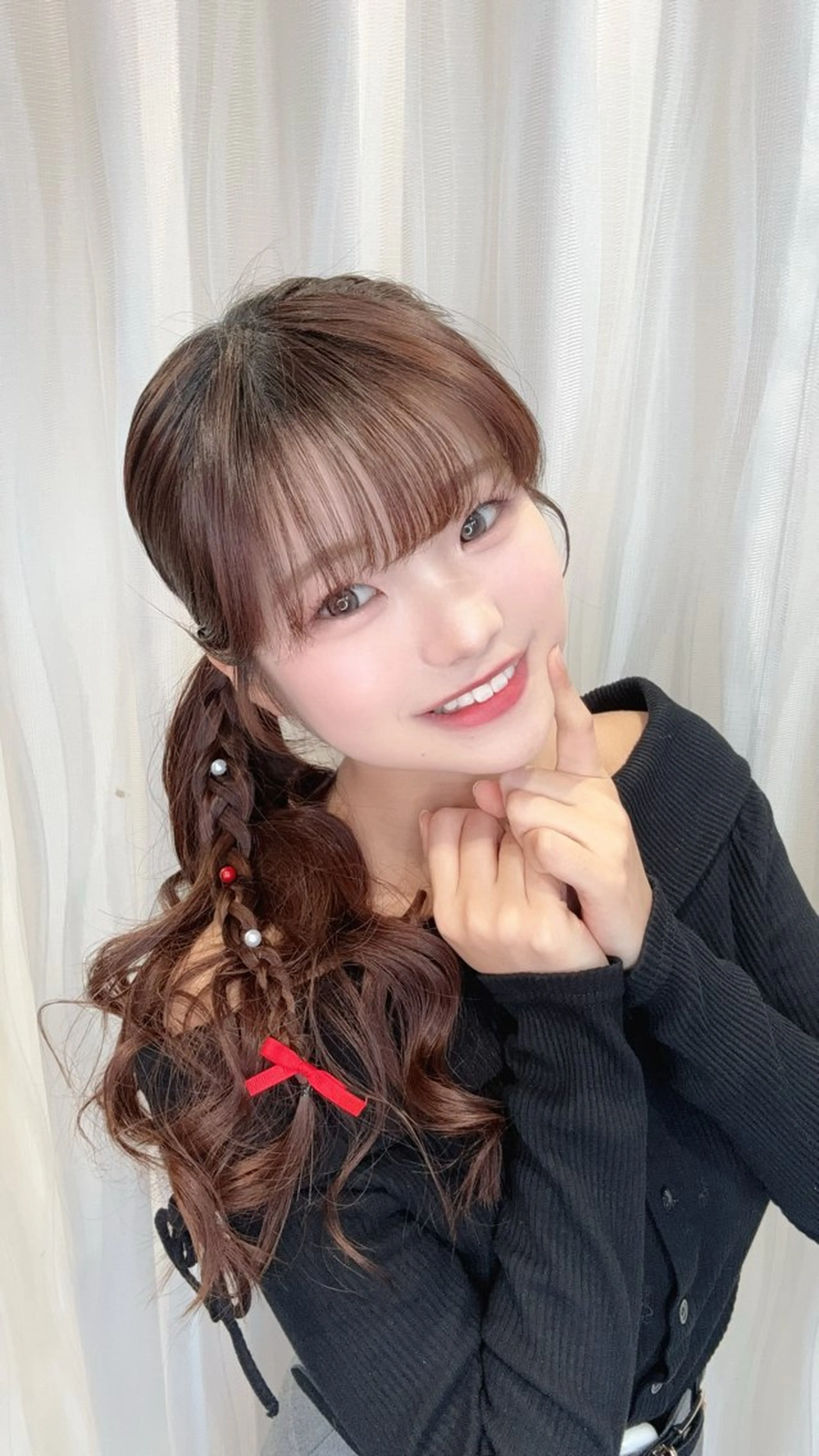 ロング ヘアアレンジ ヘアセット 韓国/アイドルヘア 🎀みづきのヘアスタイル