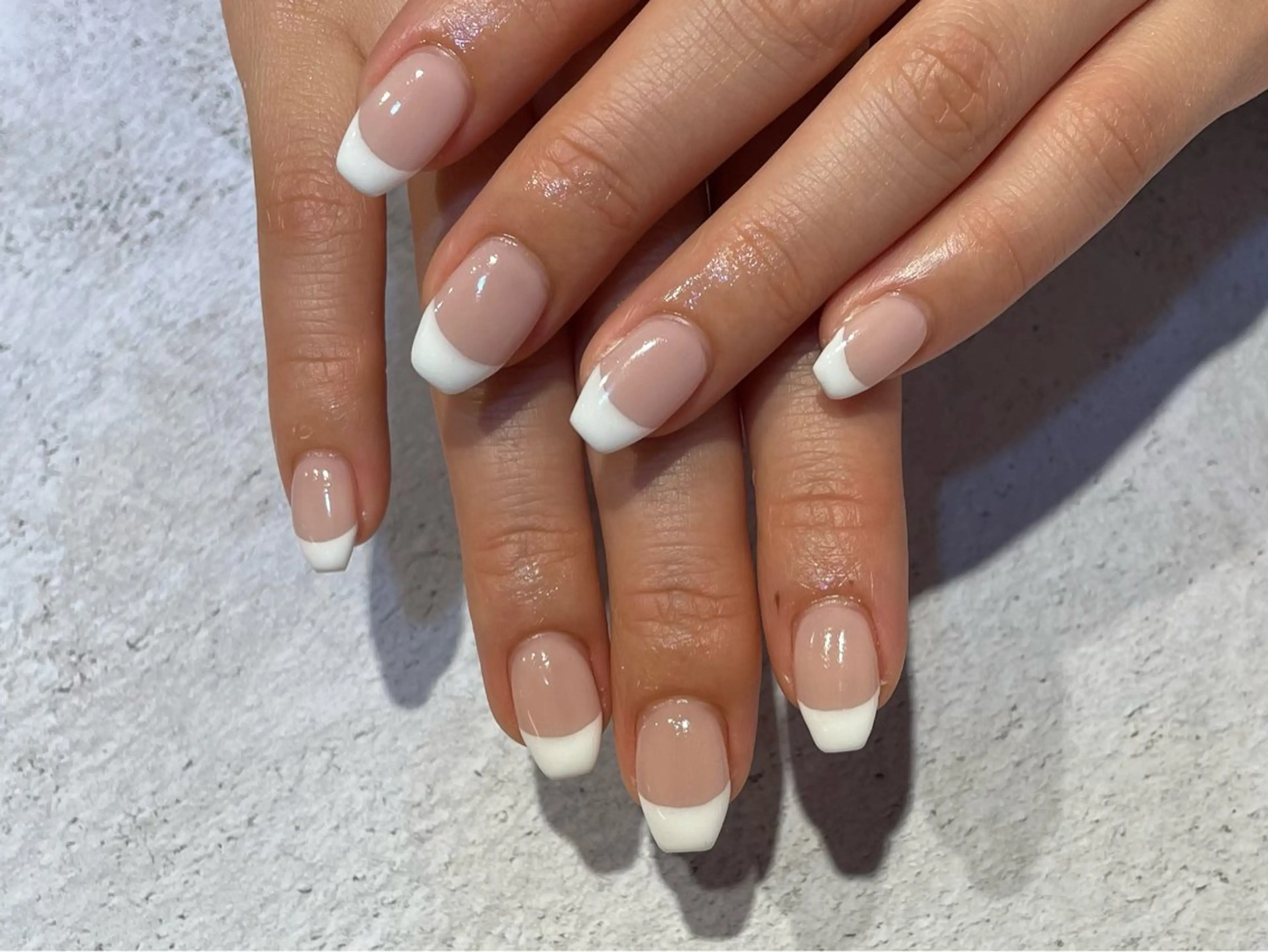 ［パラジェル］フレンチ💅の写真