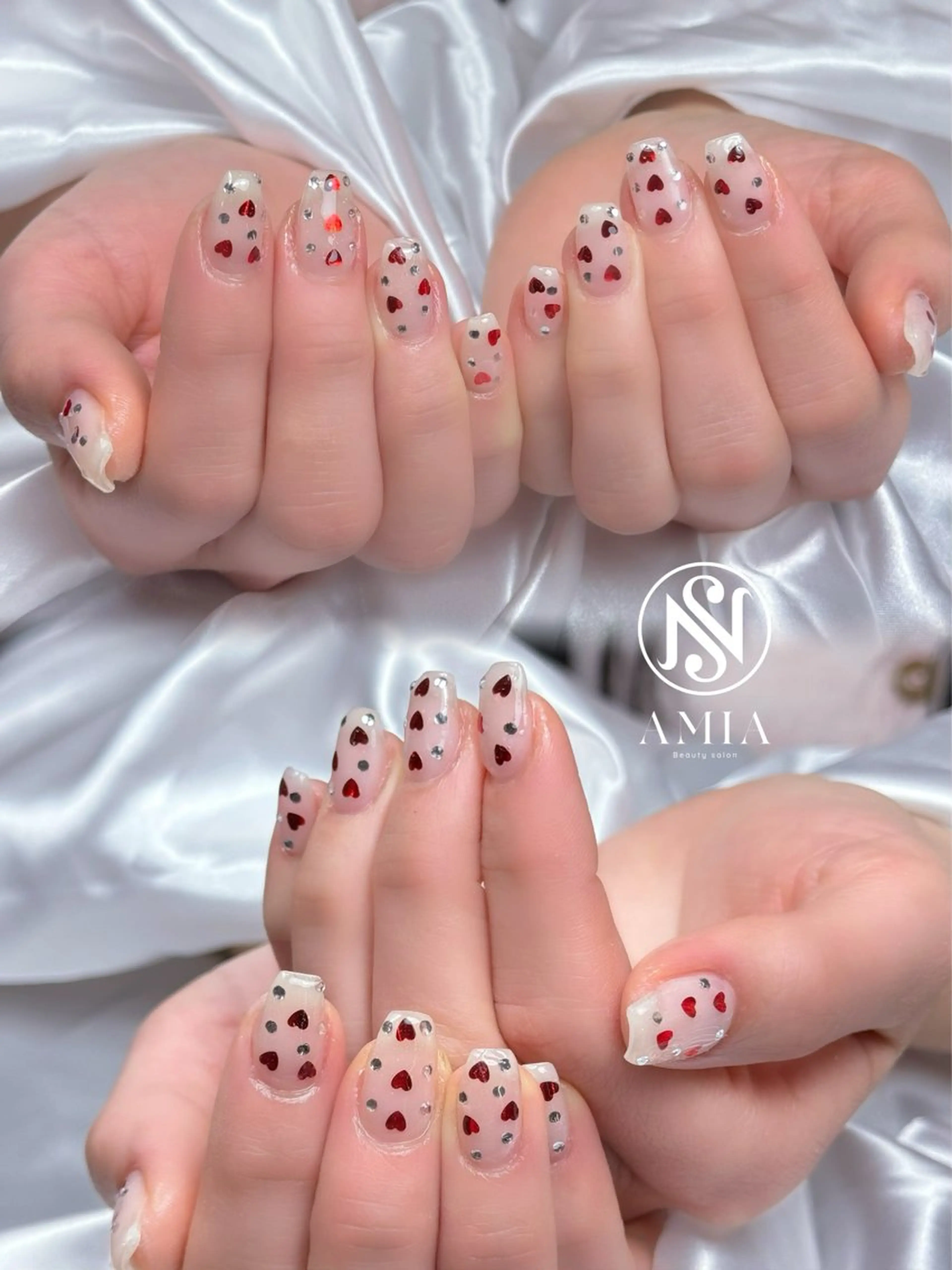 セミロング ハンドネイル AMIA BEAUTY SALON所属・🌟AMIA BEAUTY🌟のネイルデザイン