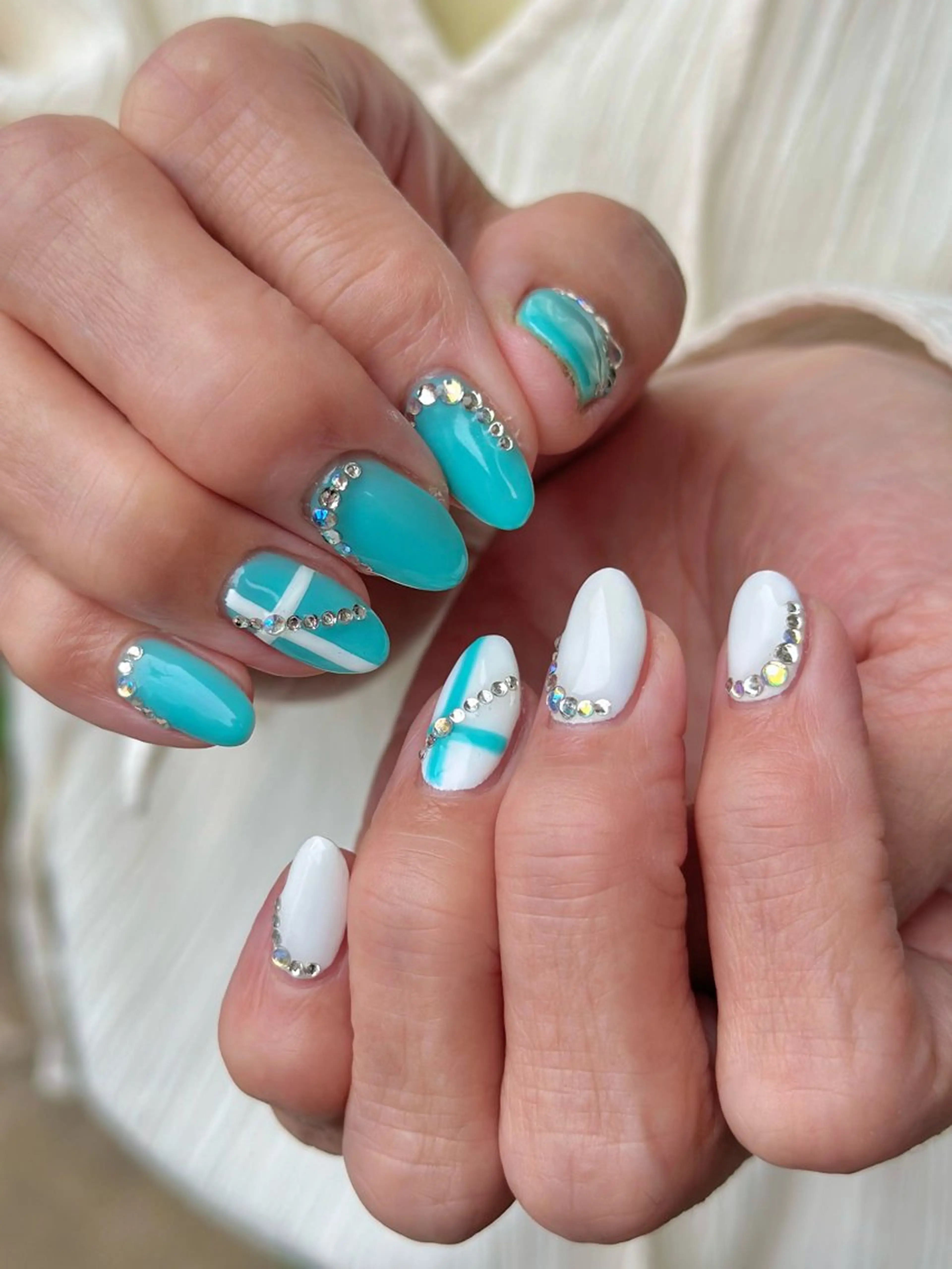 ネイル ハンドネイル シモダ カスミ 🦀 @ksm_smdのネイルデザイン