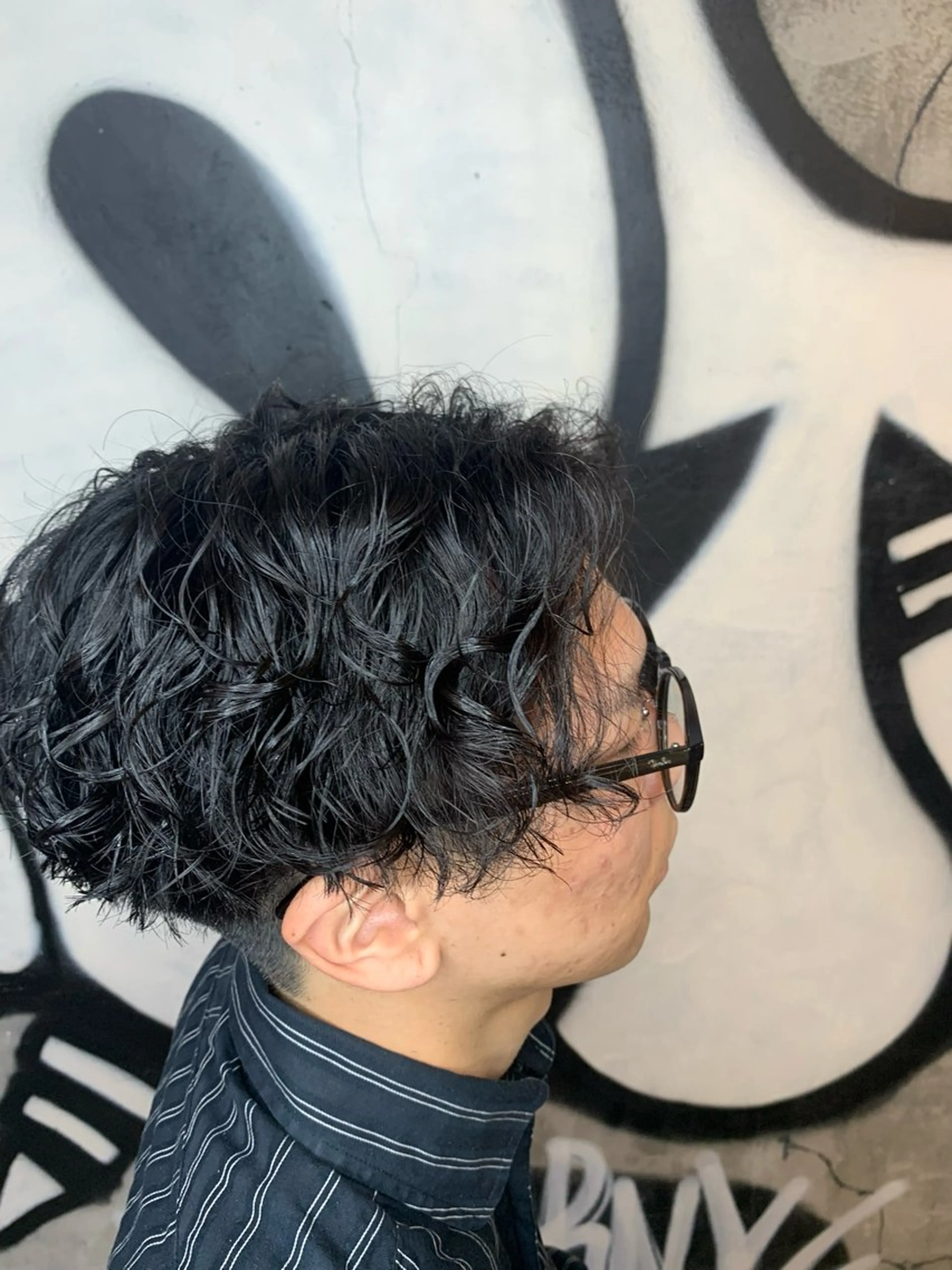 パーマ メンズ カット パーマ ⚡️メンズパーマ特化 mens支持◎/忠地のヘアスタイル