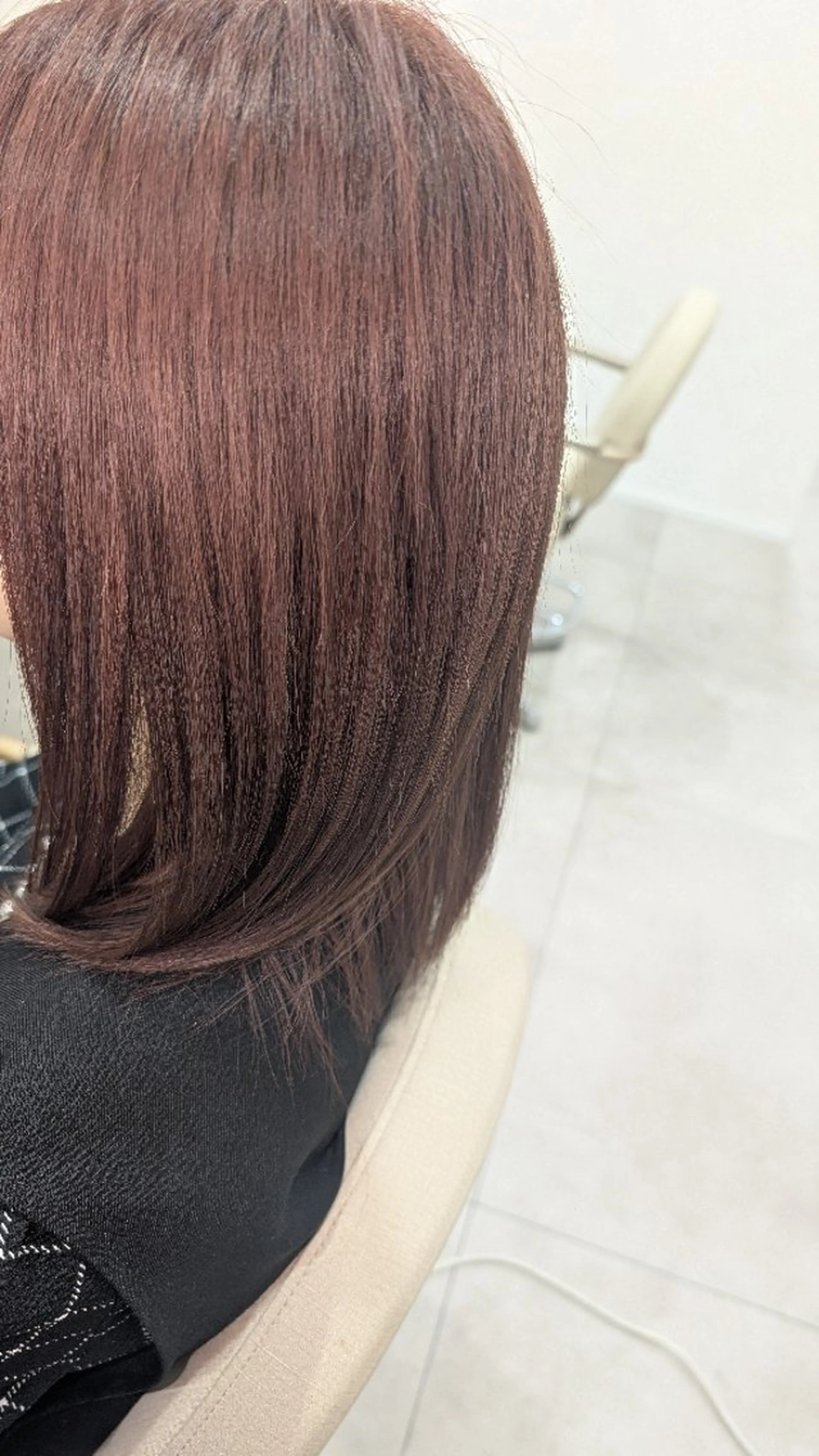 カラー ピンクカラー CLARITY所属・上田 麗菜のヘアスタイル