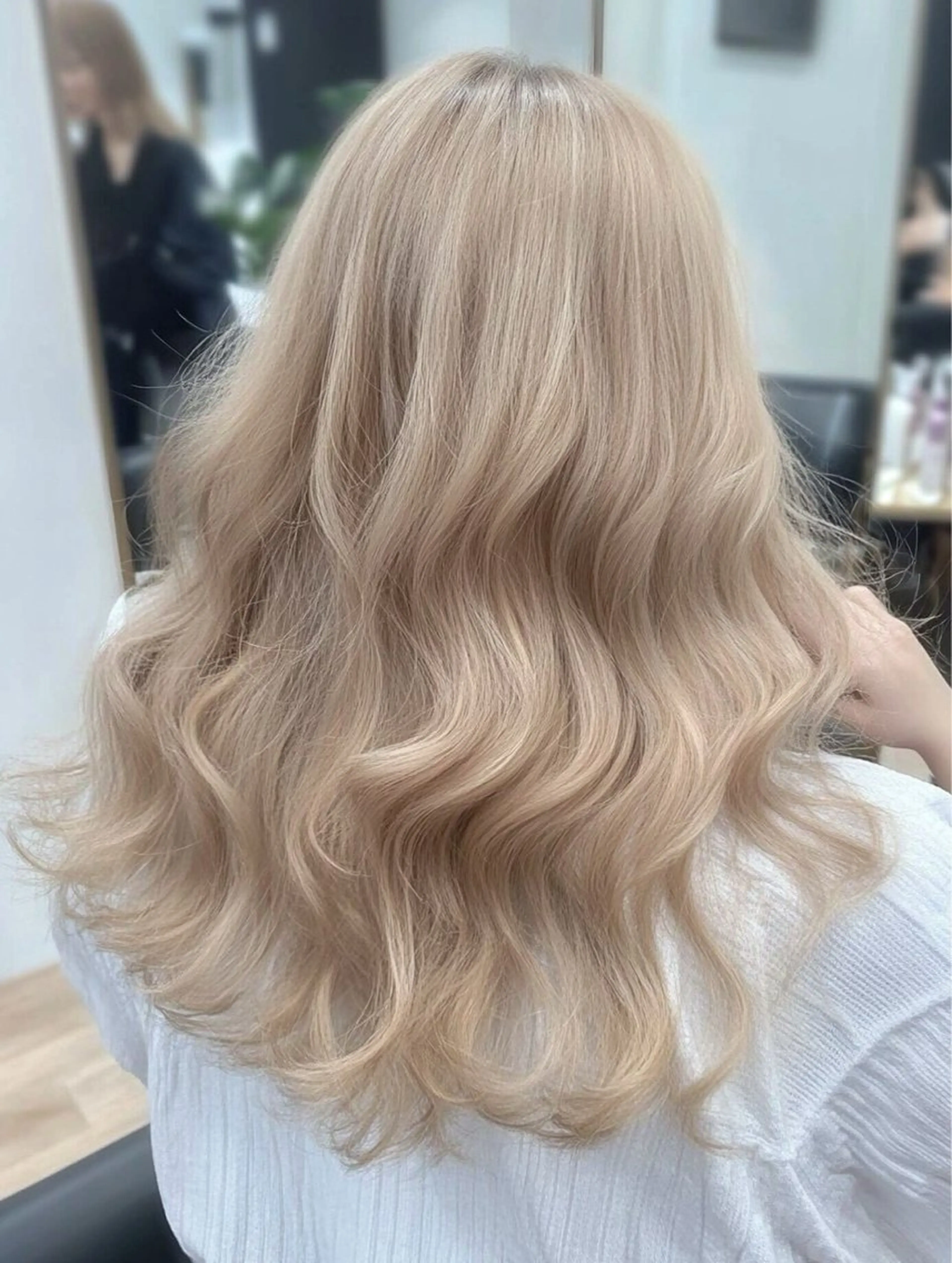 ロング 野澤 杏のヘアスタイル