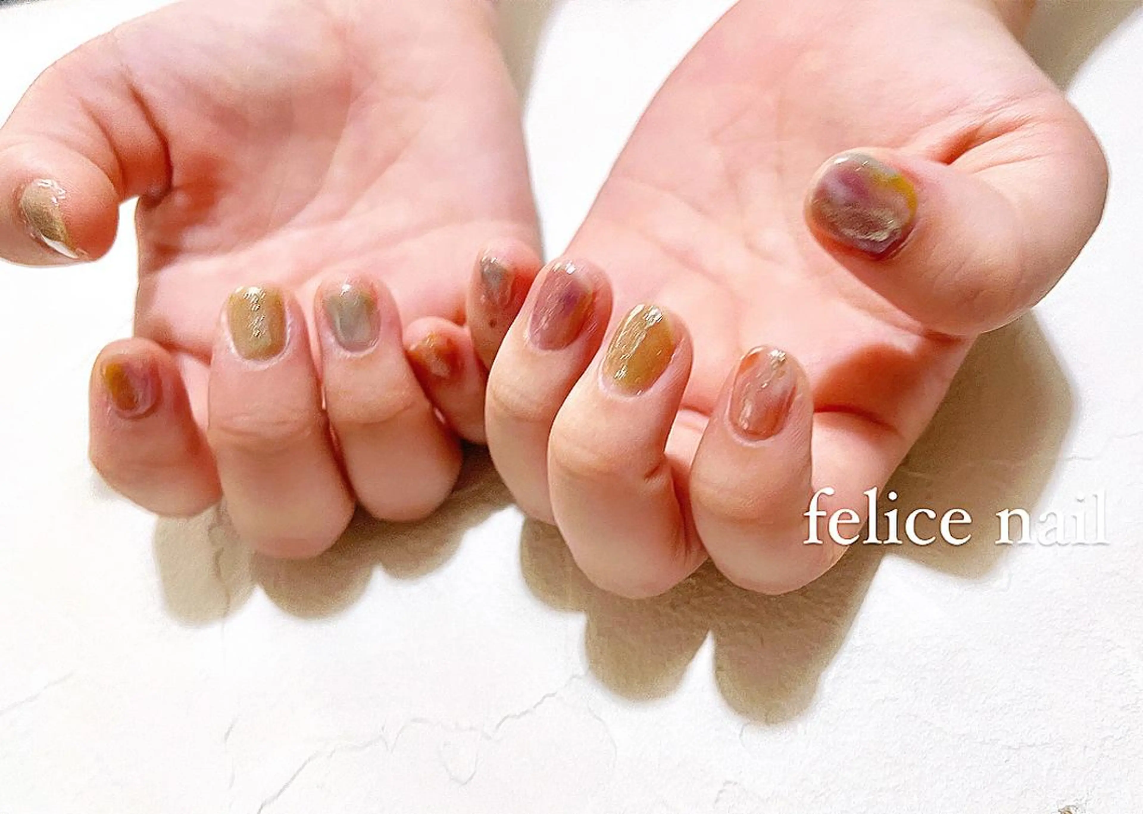 ネイル ニュアンスネイル felice nailのネイルデザイン