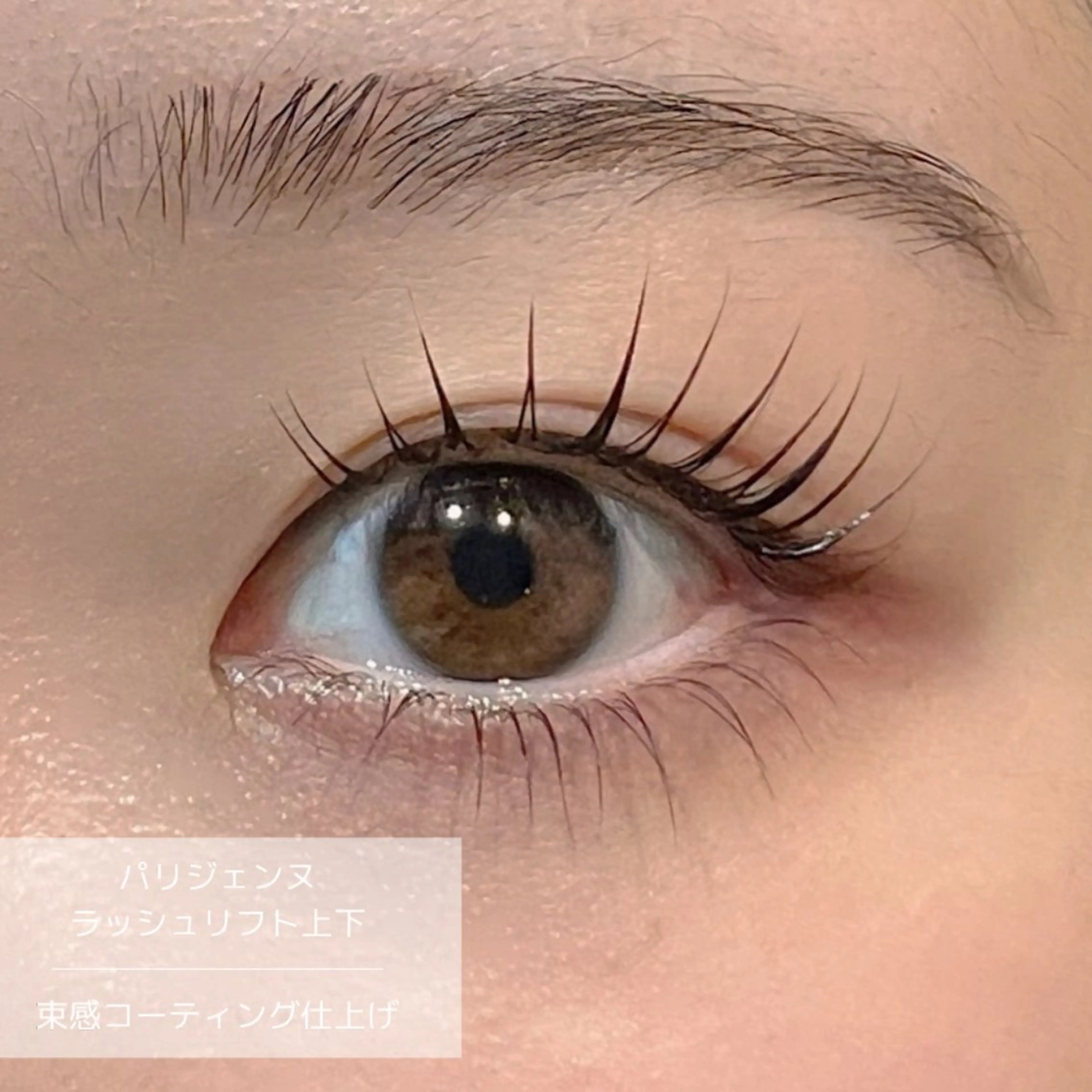 マツエク・マツパ 束感まつ毛 パリジェンヌラッシュリフト 一重×まつ毛パーマ マツパ 錦糸町eyelist RION🦋のマツエク・マツパデザイン