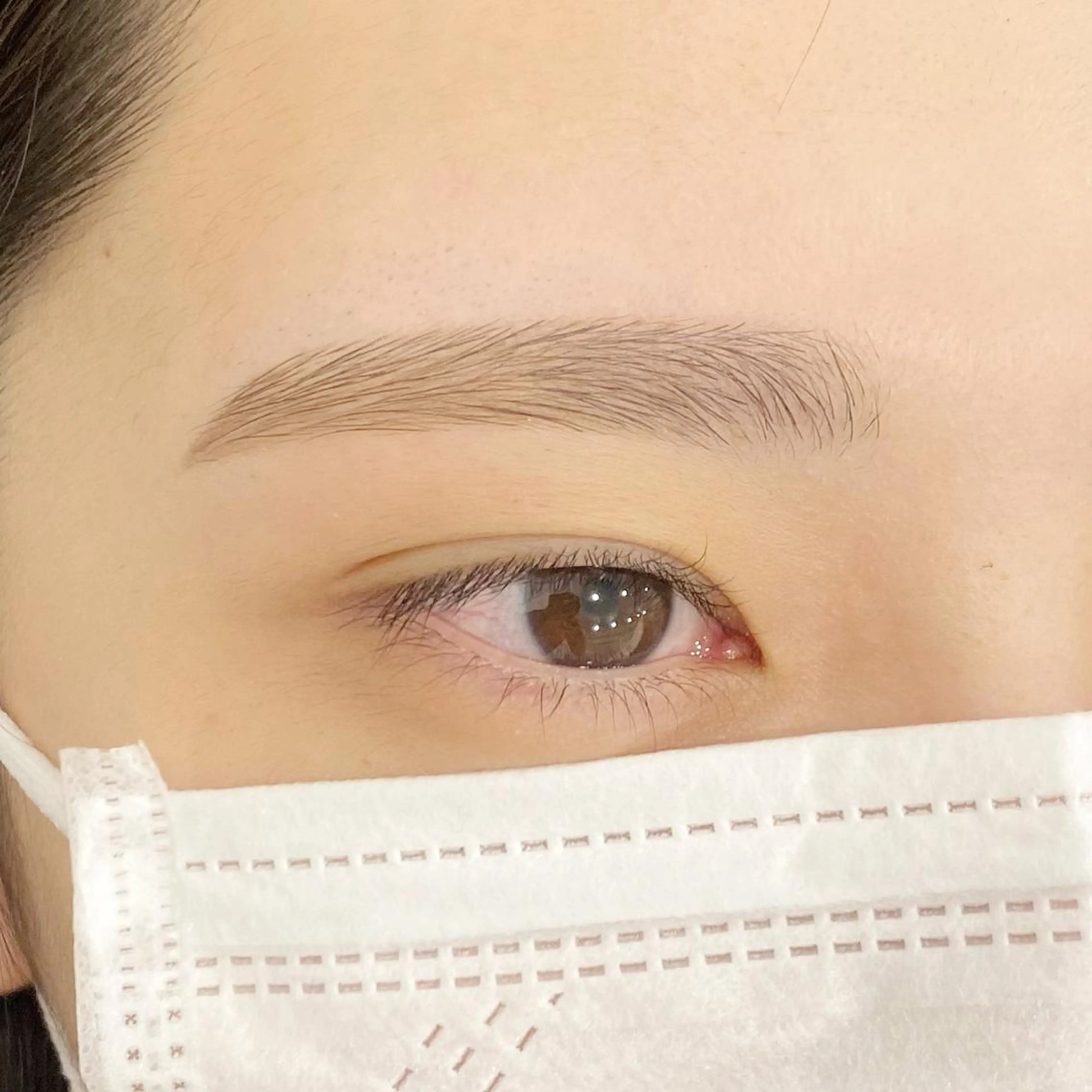 ミディアム カラー パーマ ヘアアレンジ メンズ キッズ ネイル マツエク・マツパ アイブロウ elblink　/ risaのマツエク・マツパデザイン