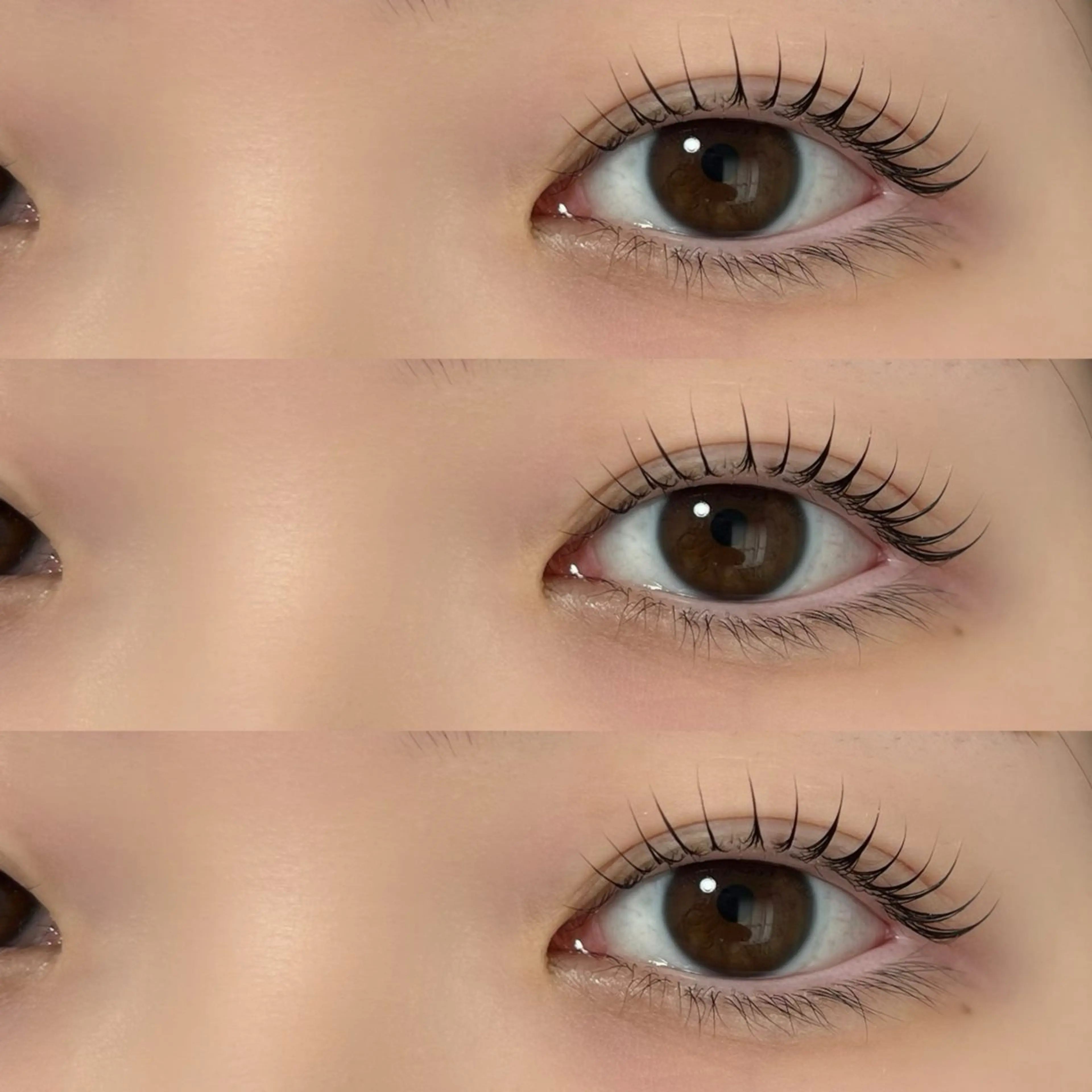 マツエク・マツパ 一重×まつ毛パーマ sii eyelash  センター北所属・sii eyelashユマのマツエク・マツパデザイン