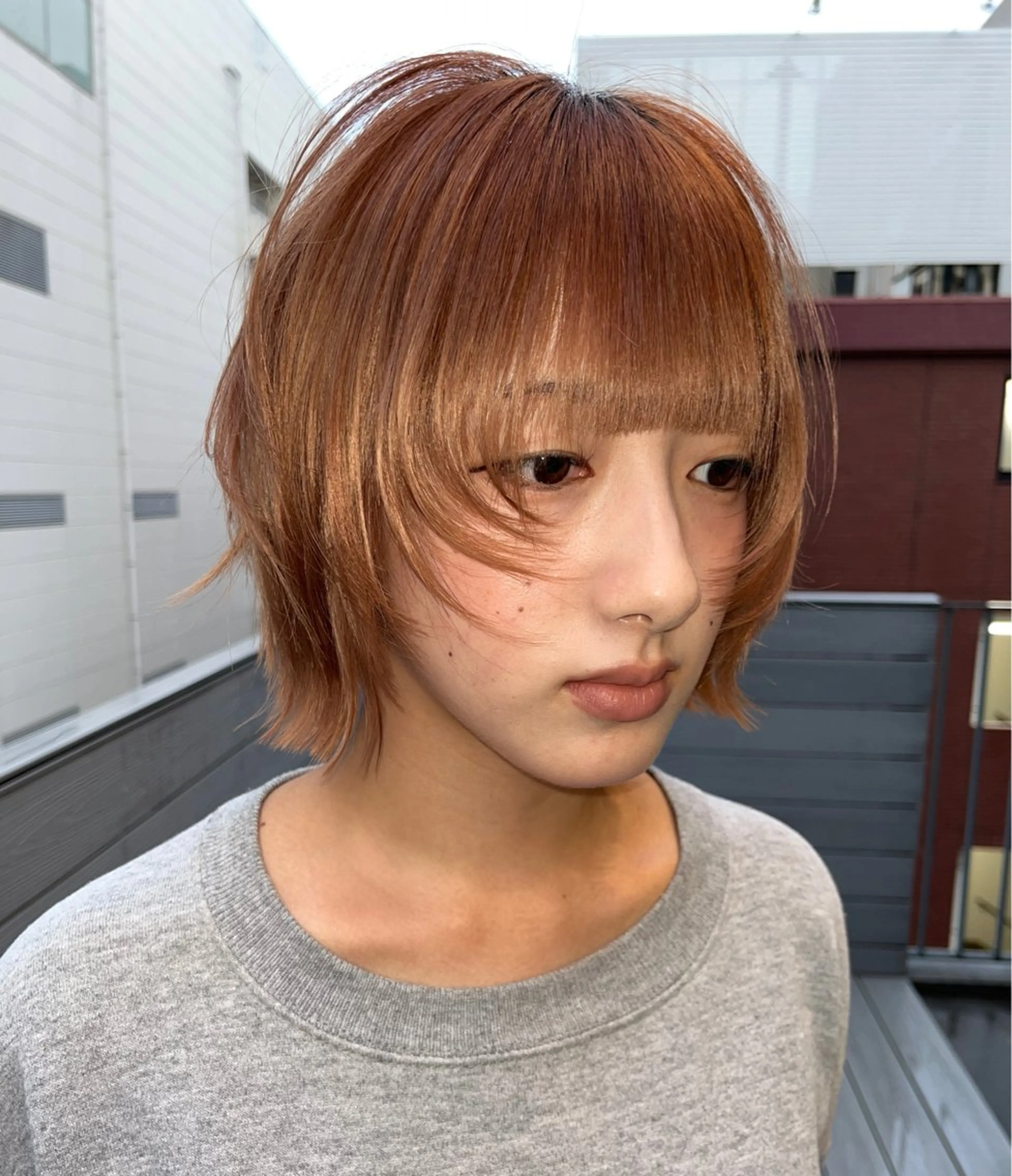 ショート NANA/ 暖色カラー/ボブのヘアスタイル