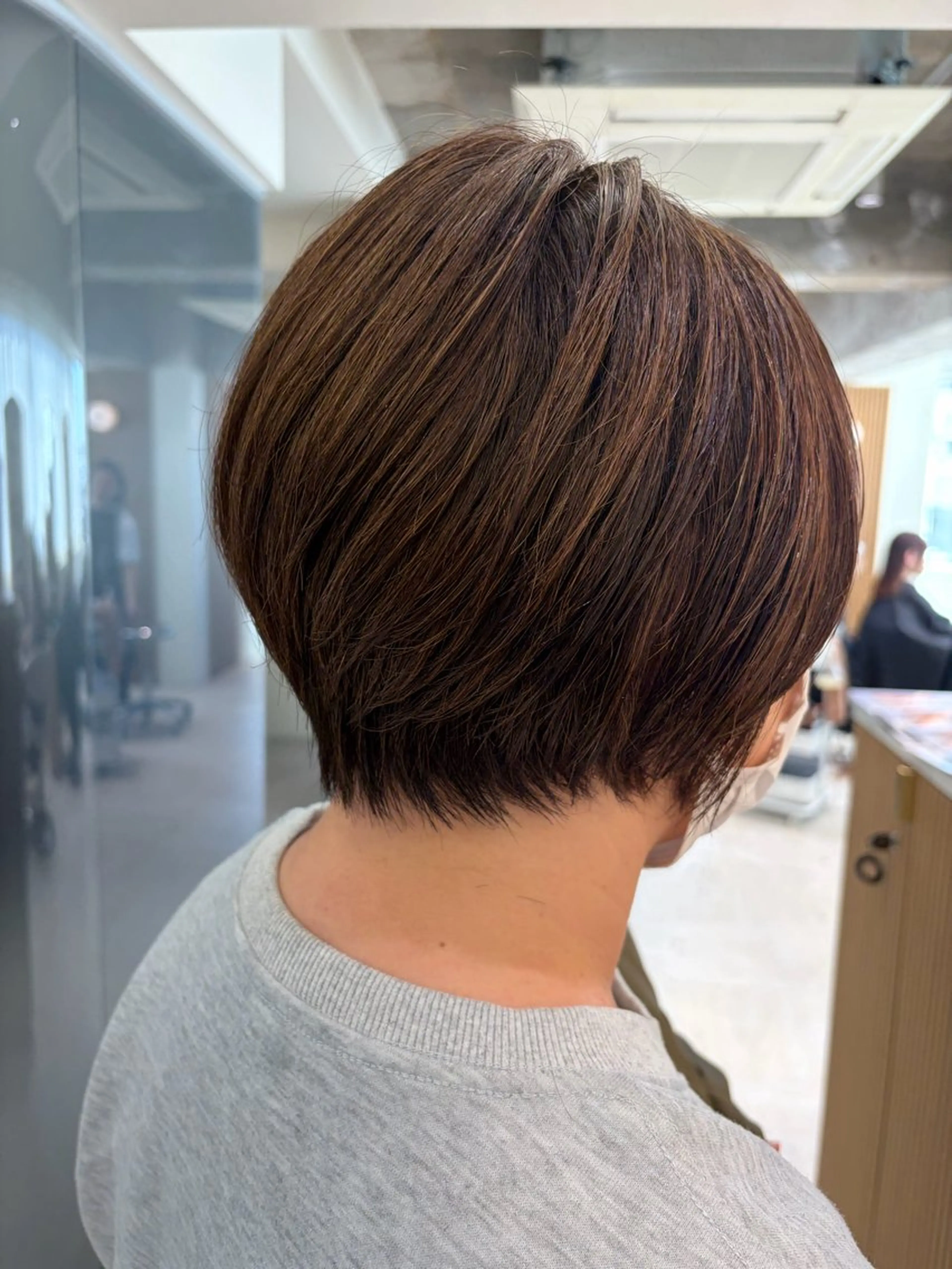 ショート 大木 華のヘアスタイル