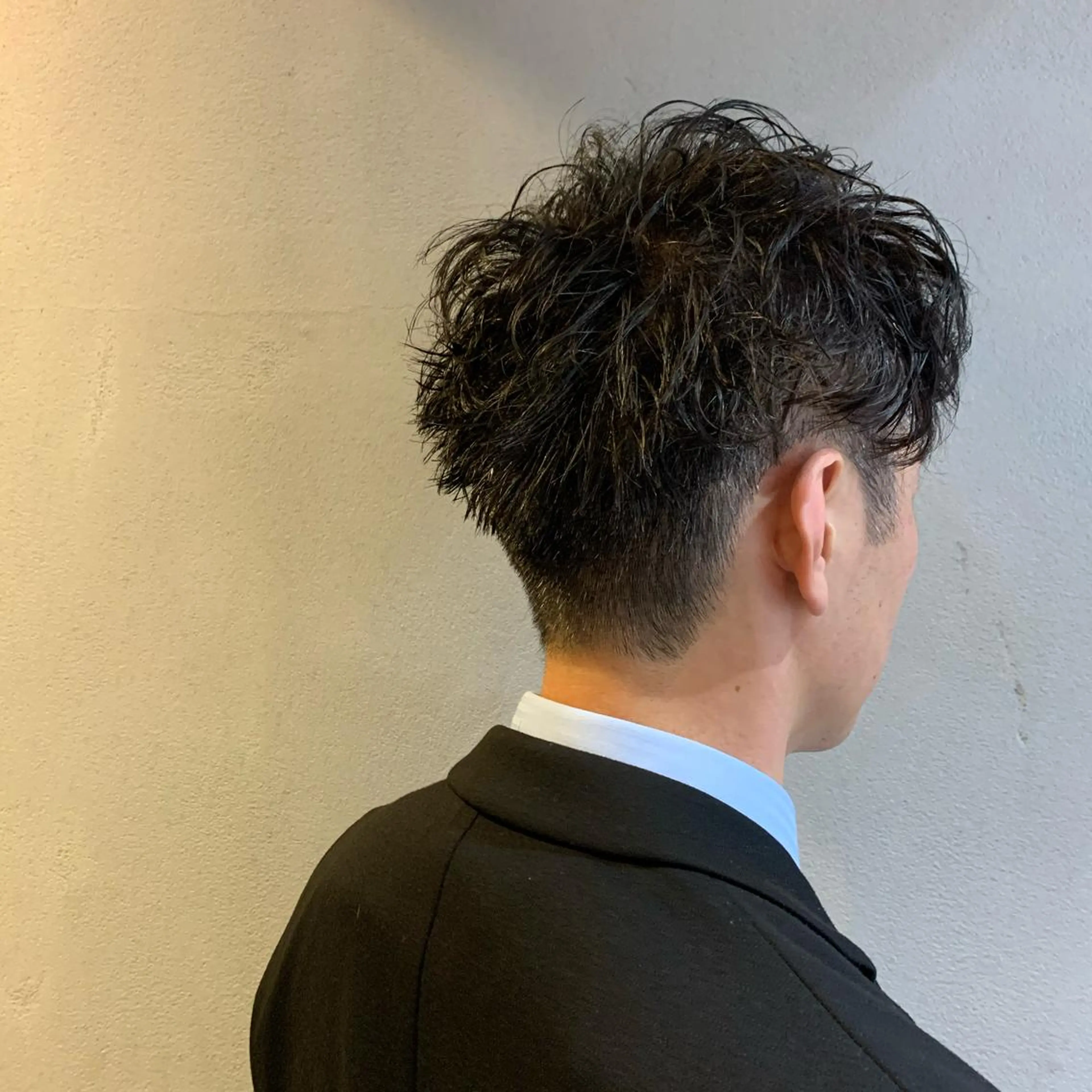 パーマ メンズ メンズパーマ スパイラルパーマ カット パーマ 柏メンズカットパーマ NO.1タイチのヘアスタイル