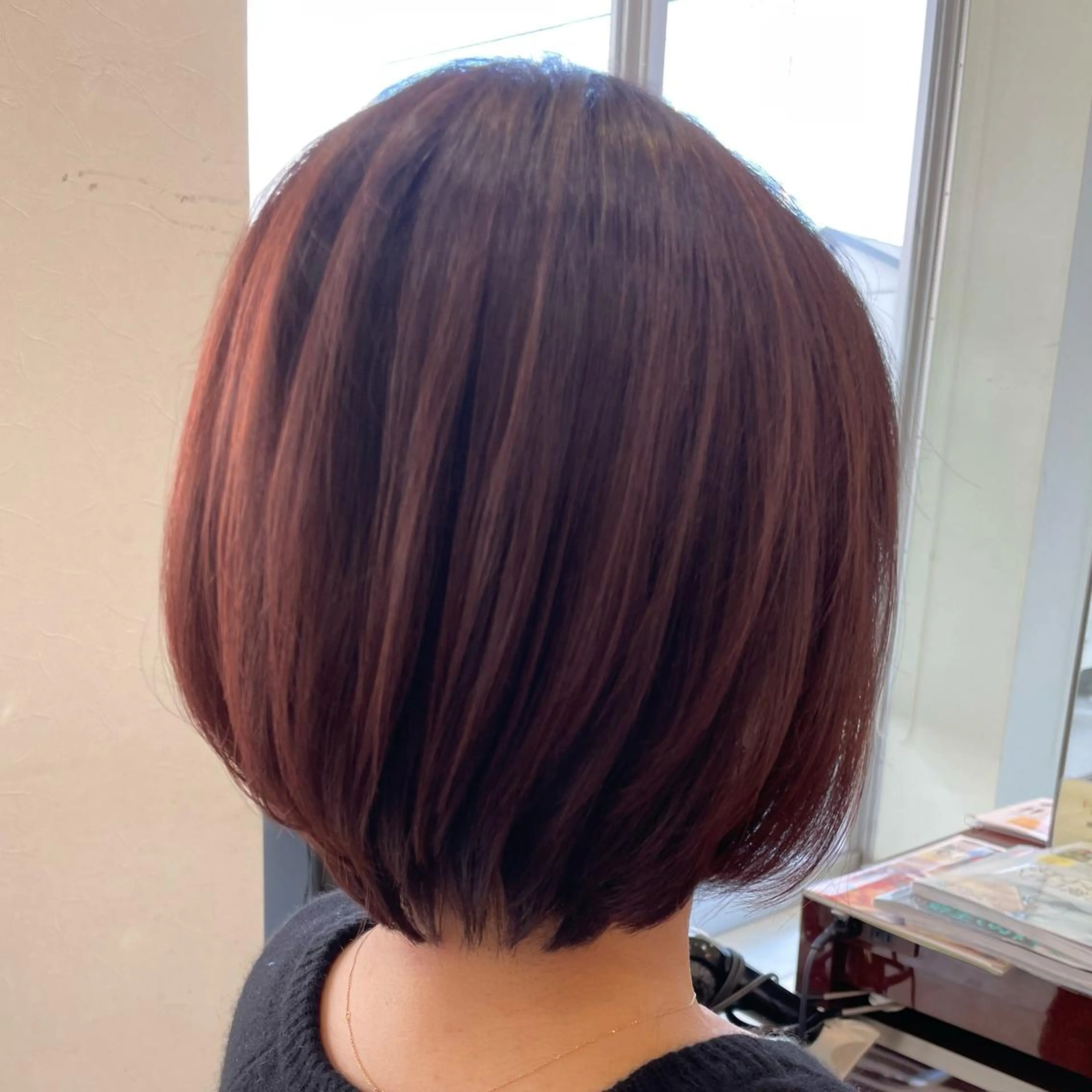 【白髪染め】カット&リタッチグレイカラーの写真