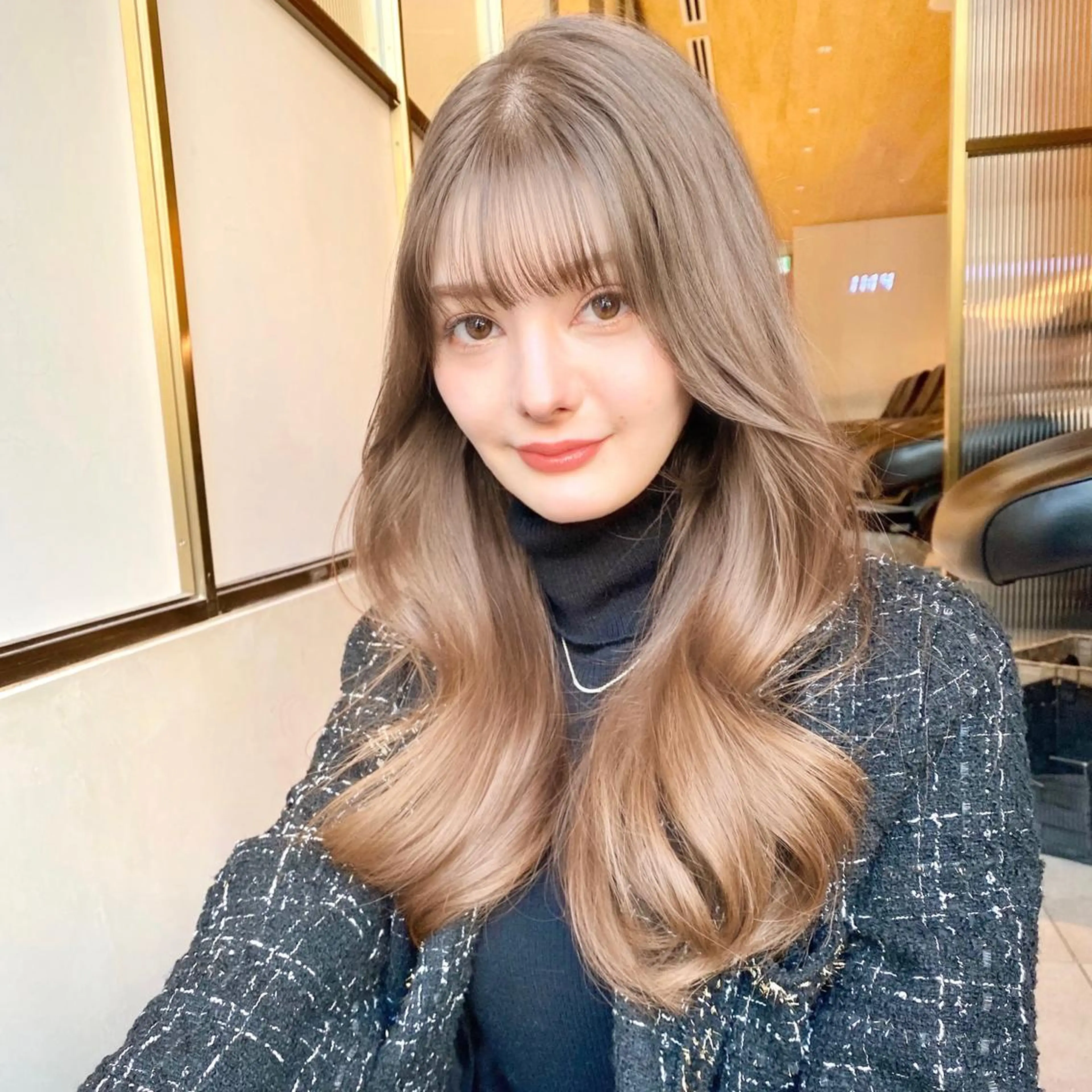 ロング くびれヘア くびれレイヤー レイヤーカット カット ヘアカラー トリートメント 韓国くびれレイヤー 🇰🇷はづきのヘアスタイル